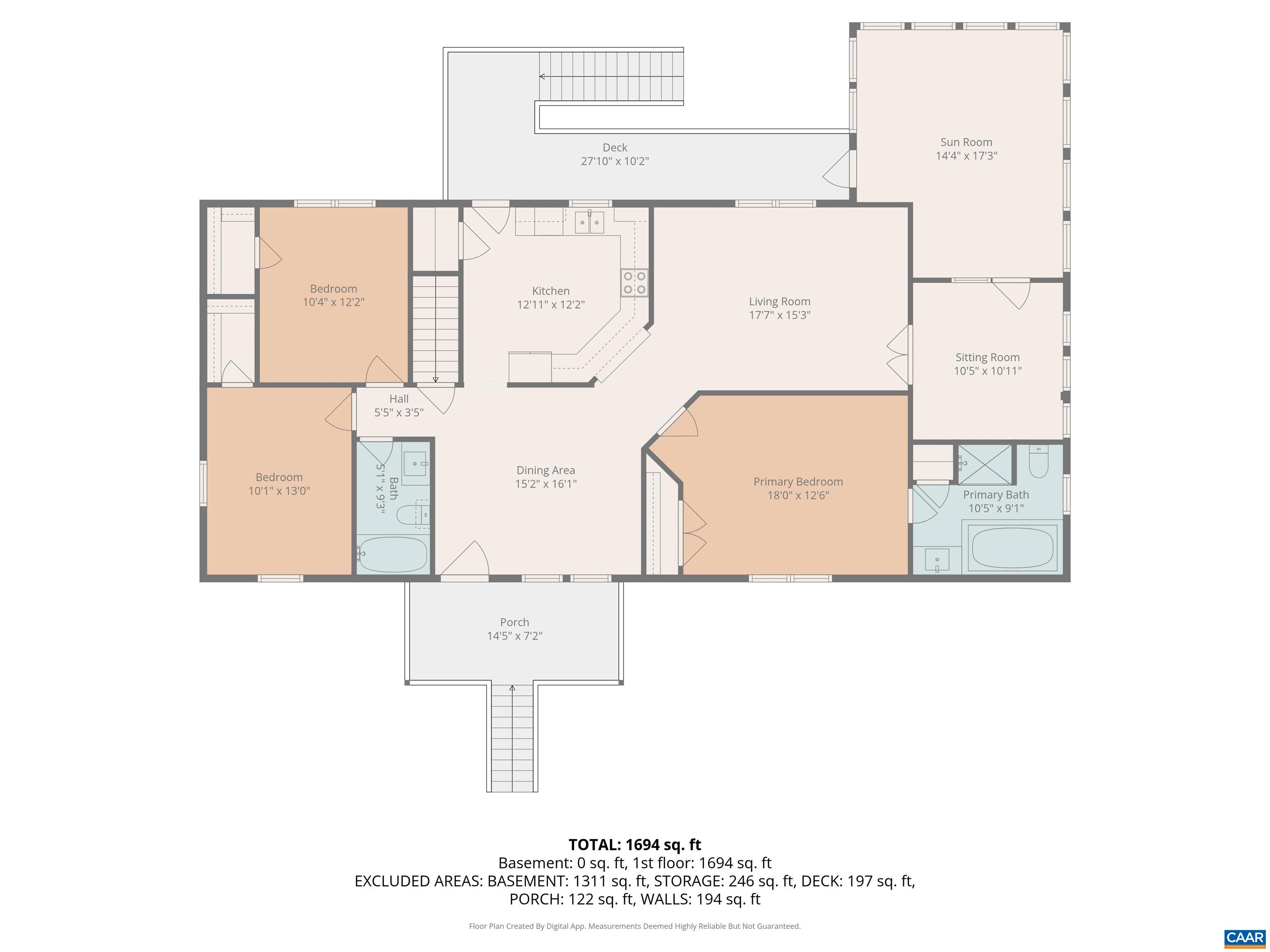 Discover this charming 1694 sq. ft. home featuring a large deck (27' x 10'2 Discover this charming 1694 sq. ft. home featuring a large deck (27' x 10'2