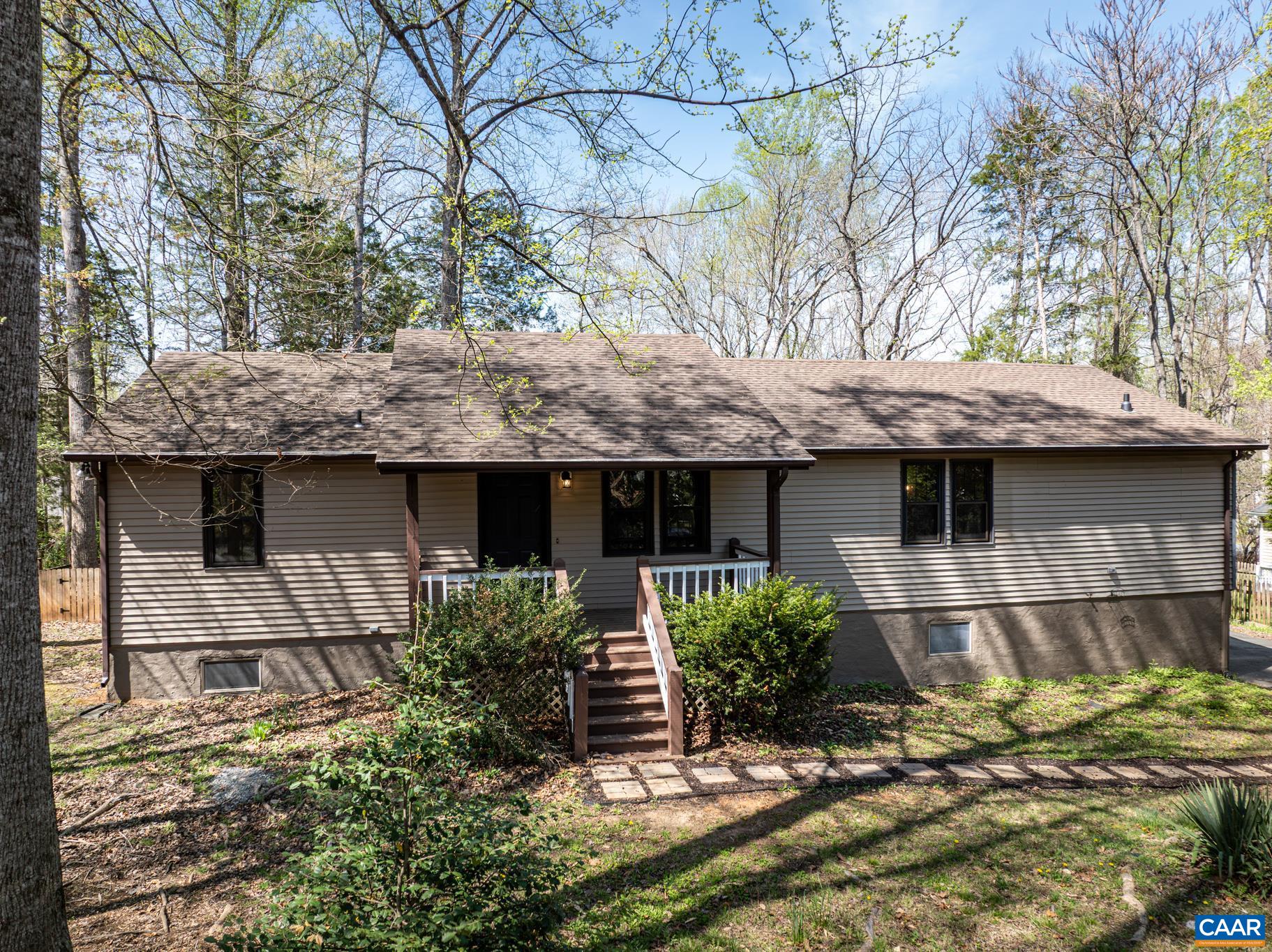 Looks can be deceiving. The house is larger than it appears in this photo. Looks can be deceiving. The house is larger than it appears in this photo.