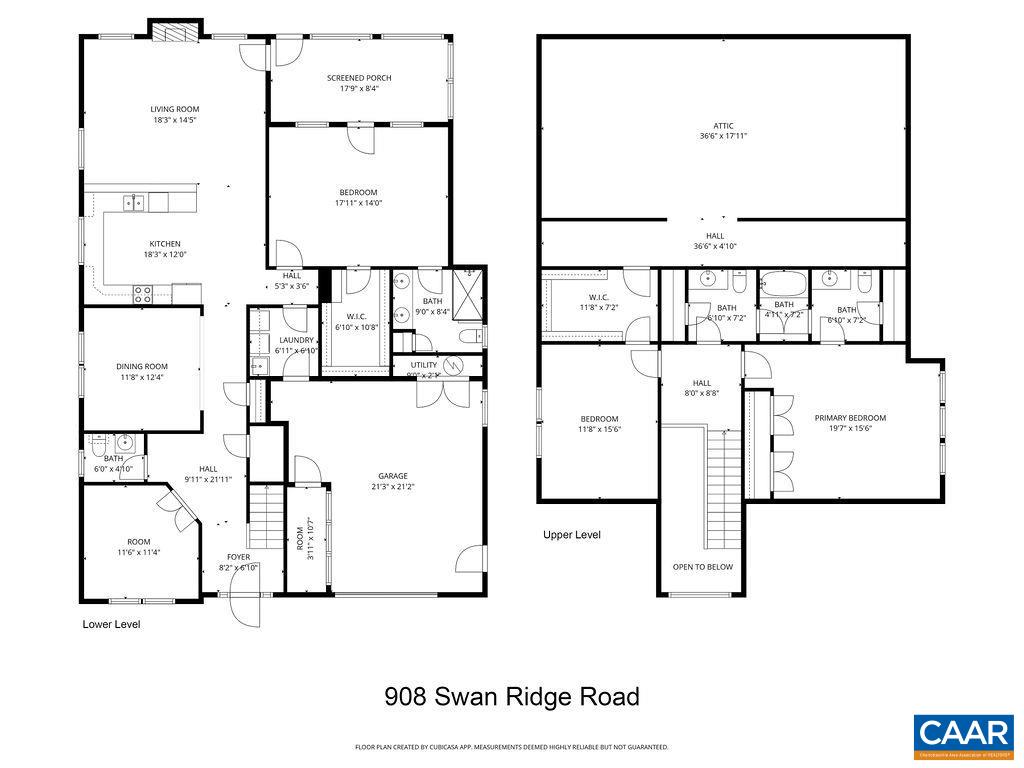908 SWAN RIDGE RD, CHARLOTTESVILLE, Virginia 22903, 3 Bedrooms Bedrooms, ,2 BathroomsBathrooms,Residential,908 SWAN RIDGE RD,675639 MLS # 675639