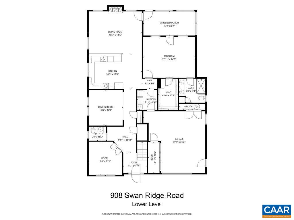 908 SWAN RIDGE RD, CHARLOTTESVILLE, Virginia 22903, 3 Bedrooms Bedrooms, ,2 BathroomsBathrooms,Residential,908 SWAN RIDGE RD,675639 MLS # 675639