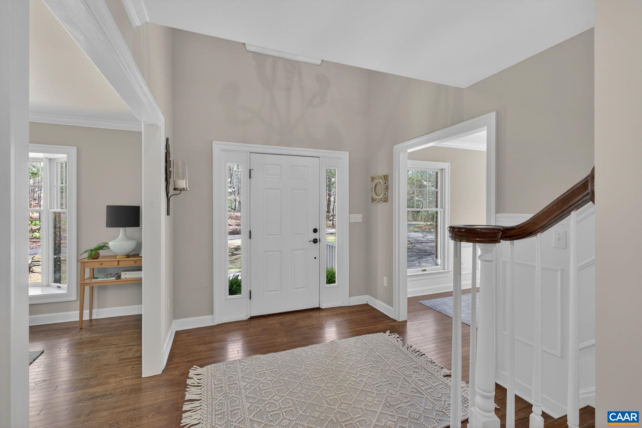 all fresh paint on main level