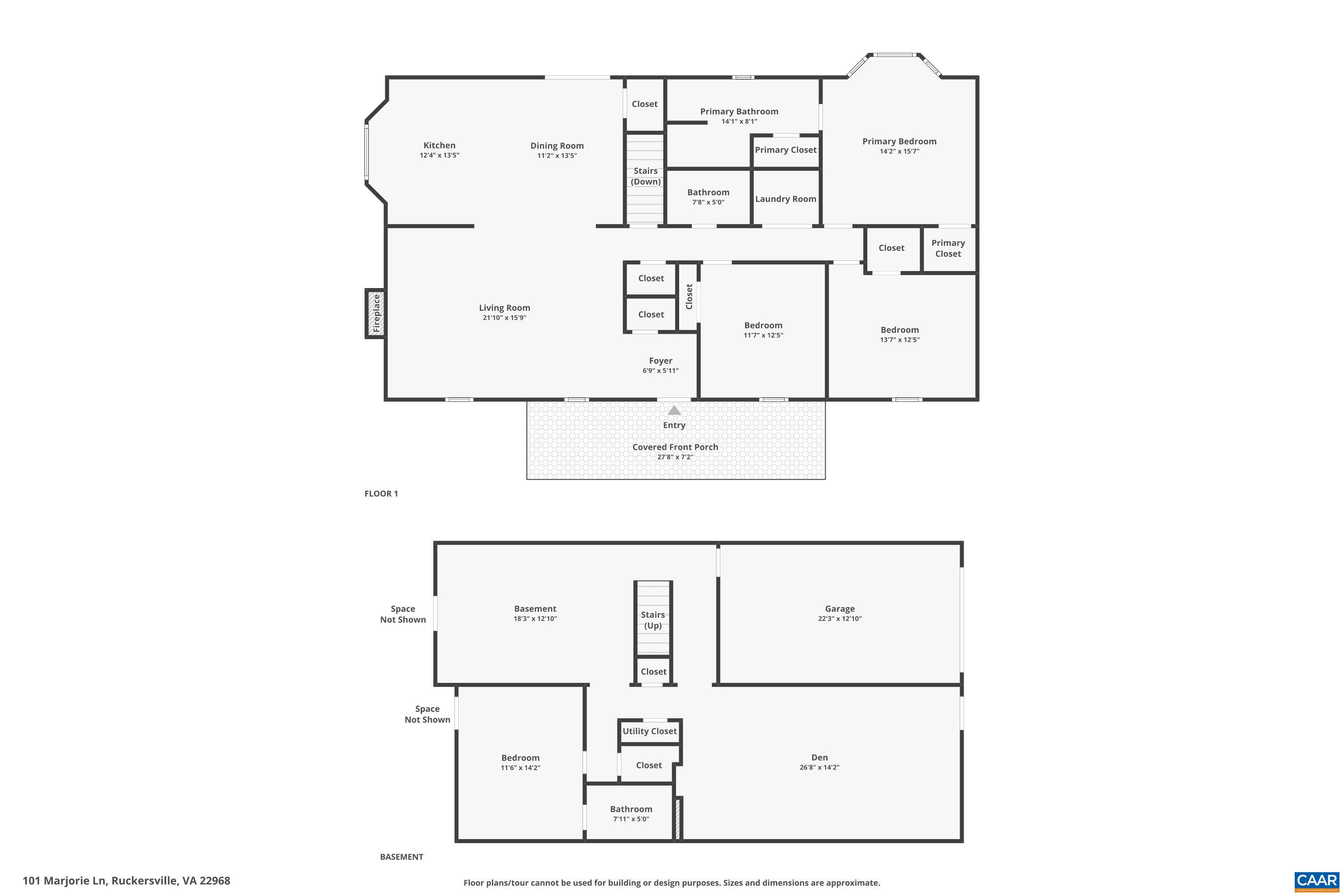 101 MARJORIE LN, RUCKERSVILLE, Virginia 22968, 3 Bedrooms Bedrooms, ,3 BathroomsBathrooms,Residential,Home Sweet Home!,101 MARJORIE LN,675709 MLS # 675709