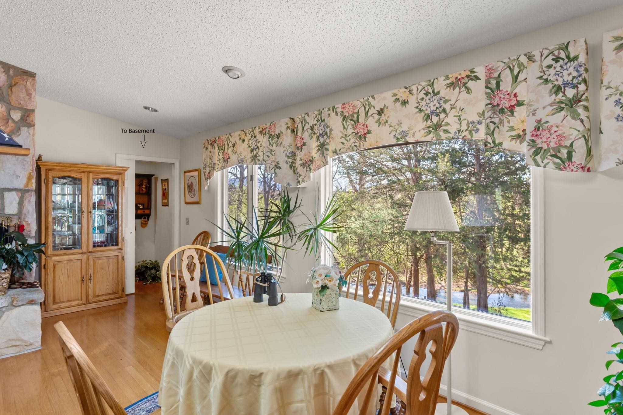 overlooking the water and possible wildlife siting!