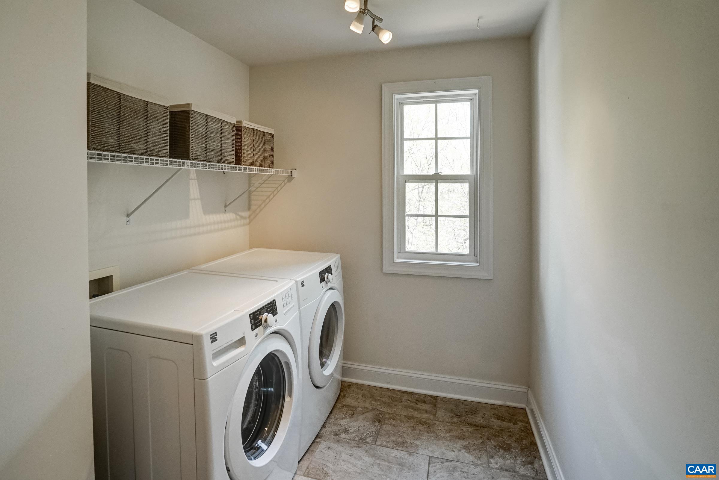 Large laundry room on second floor.