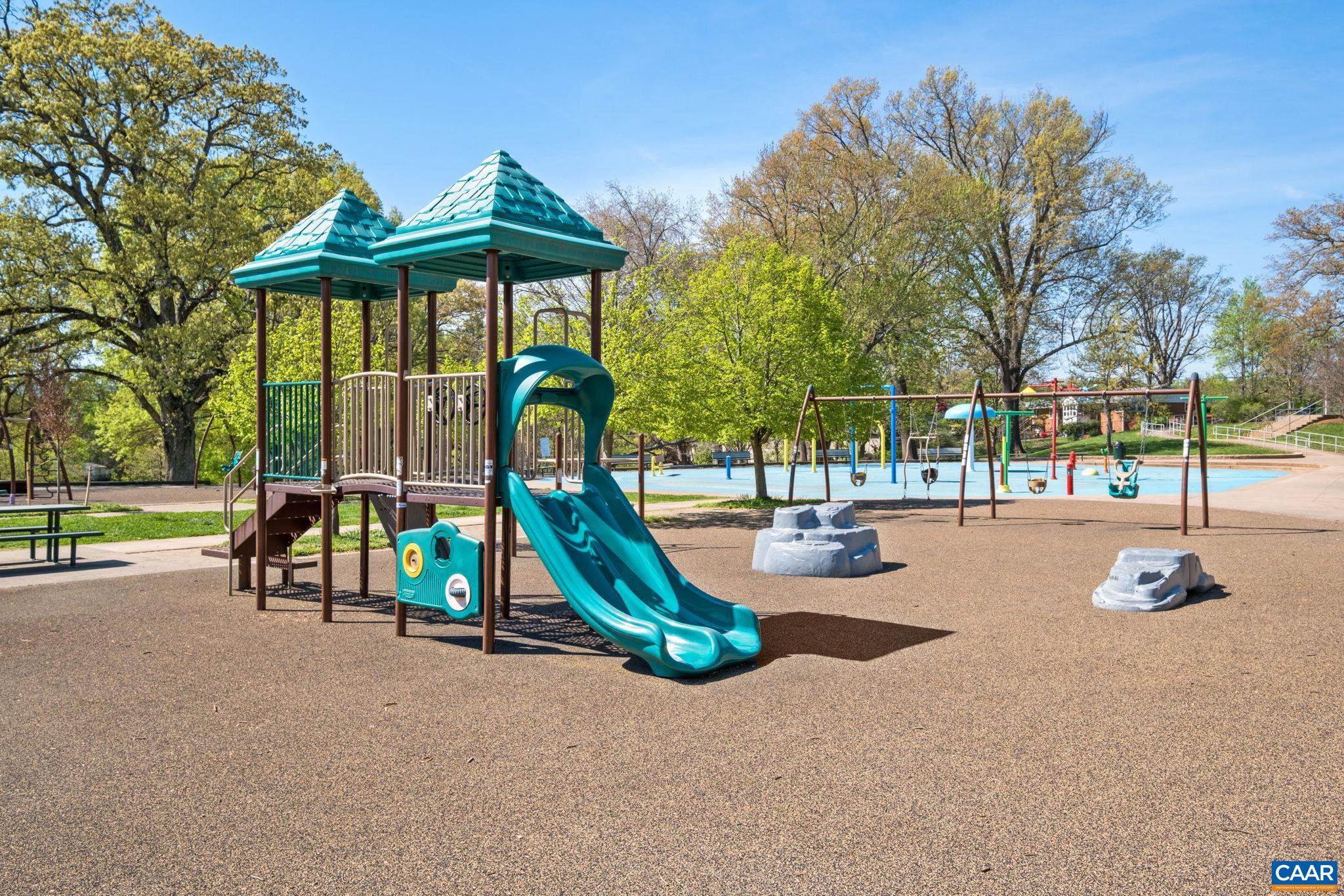 Forest Hills Park with playground and sprayground.