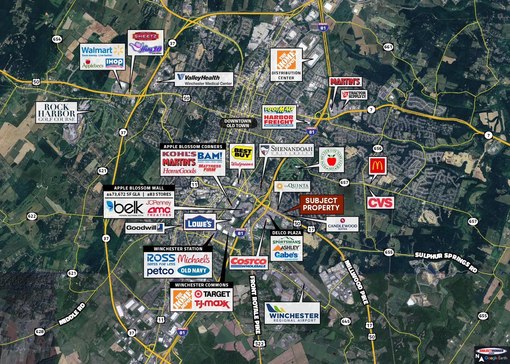 1105-1115 MILLWOOD PIKE, WINCHESTER, Virginia 22602, ,Commercial,1105-1115 MILLWOOD PIKE,655598 MLS # 655598