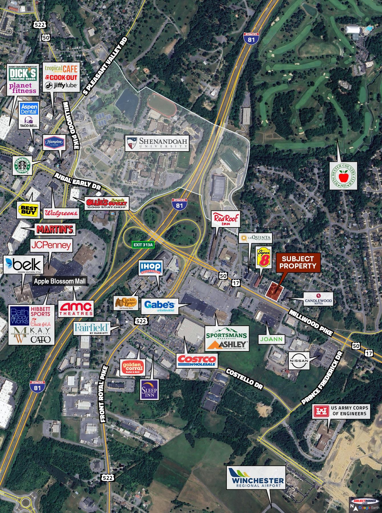 1105-1115 MILLWOOD PIKE, WINCHESTER, Virginia 22602, ,Commercial,1105-1115 MILLWOOD PIKE,655598 MLS # 655598