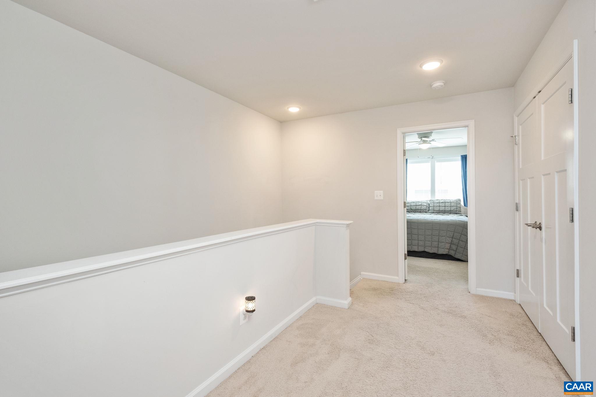 Open loft space could be a cozy reading nook.