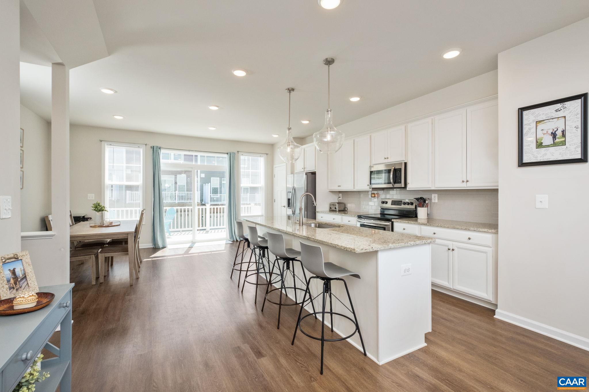 Open floor plan on the main level is great for entertaining!