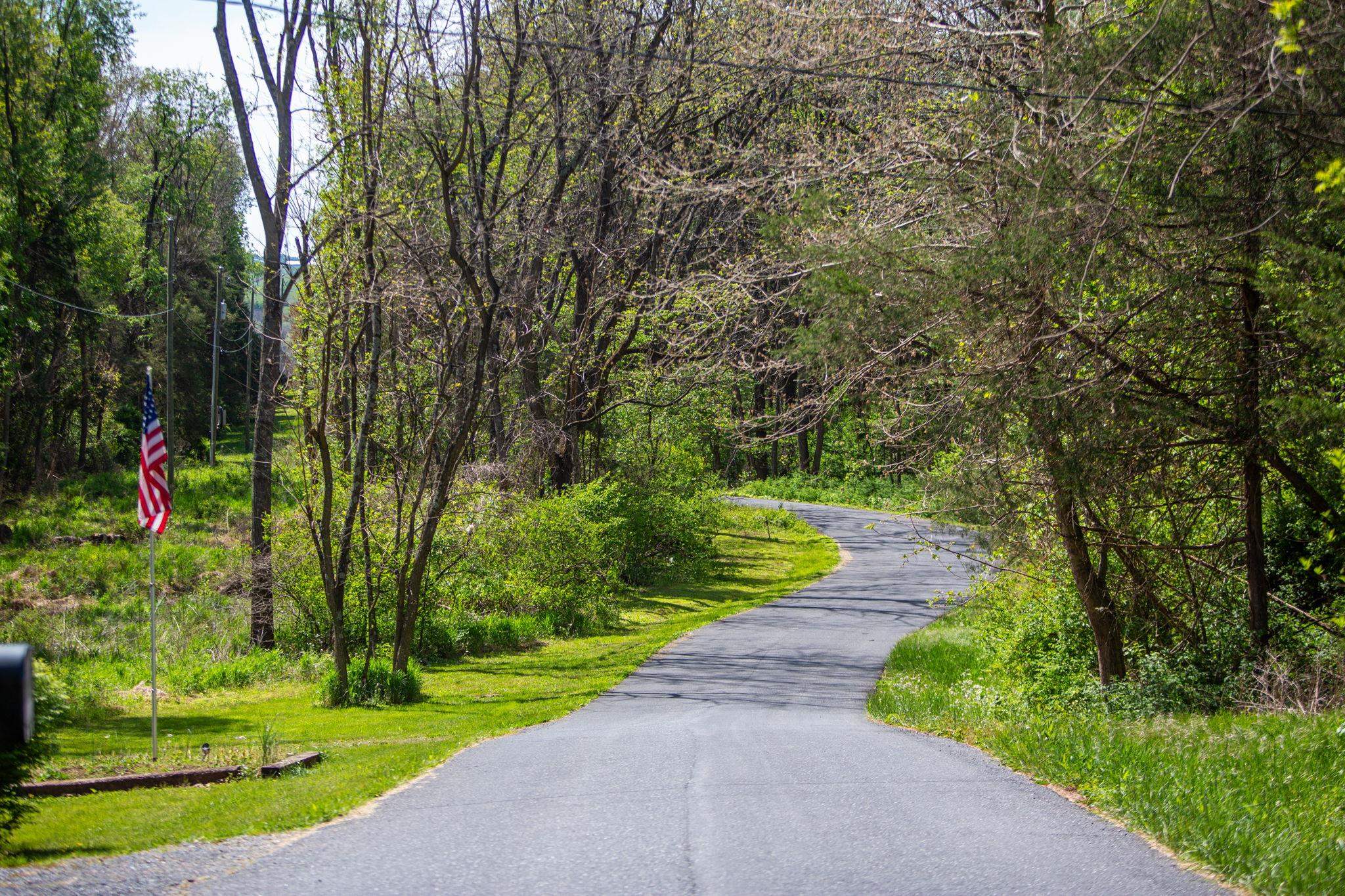paved road to the property. paved road to the property.