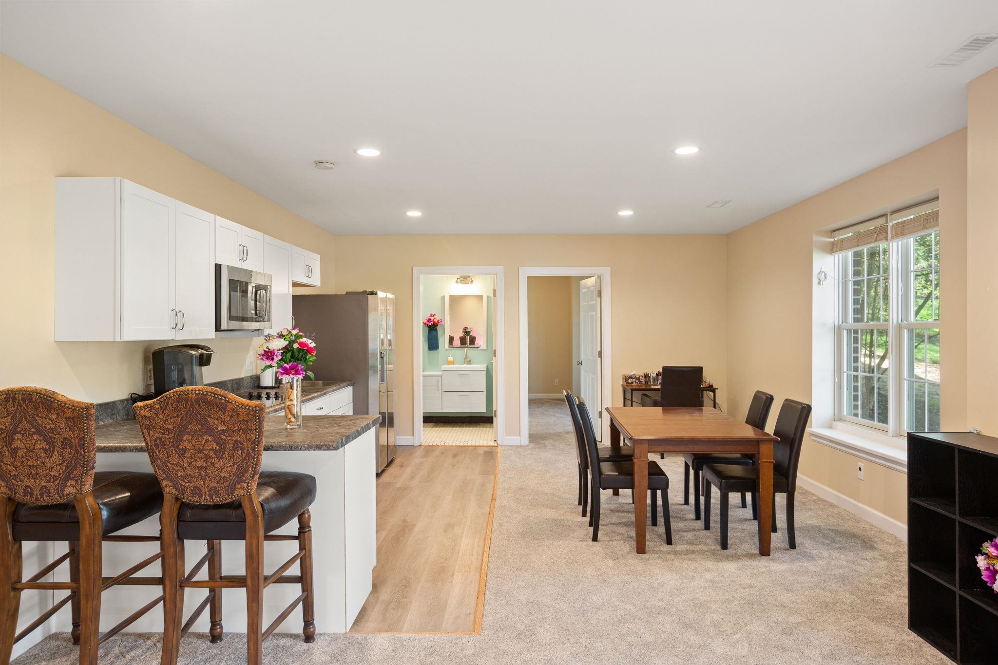 Kitchen and Rec Room