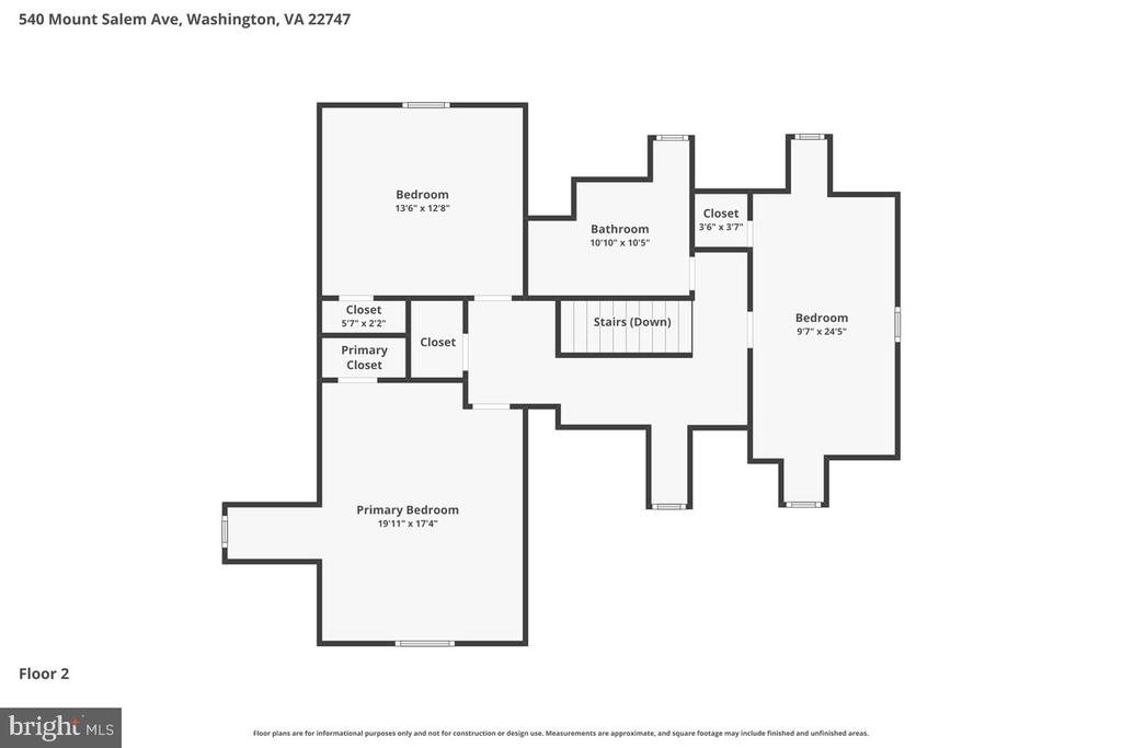 540 MOUNT SALEM AVE, WASHINGTON, Virginia, 5 Bedrooms Bedrooms, ,2 BathroomsBathrooms,Residential,540 MOUNT SALEM AVE,VARP2002566 MLS # VARP2002566