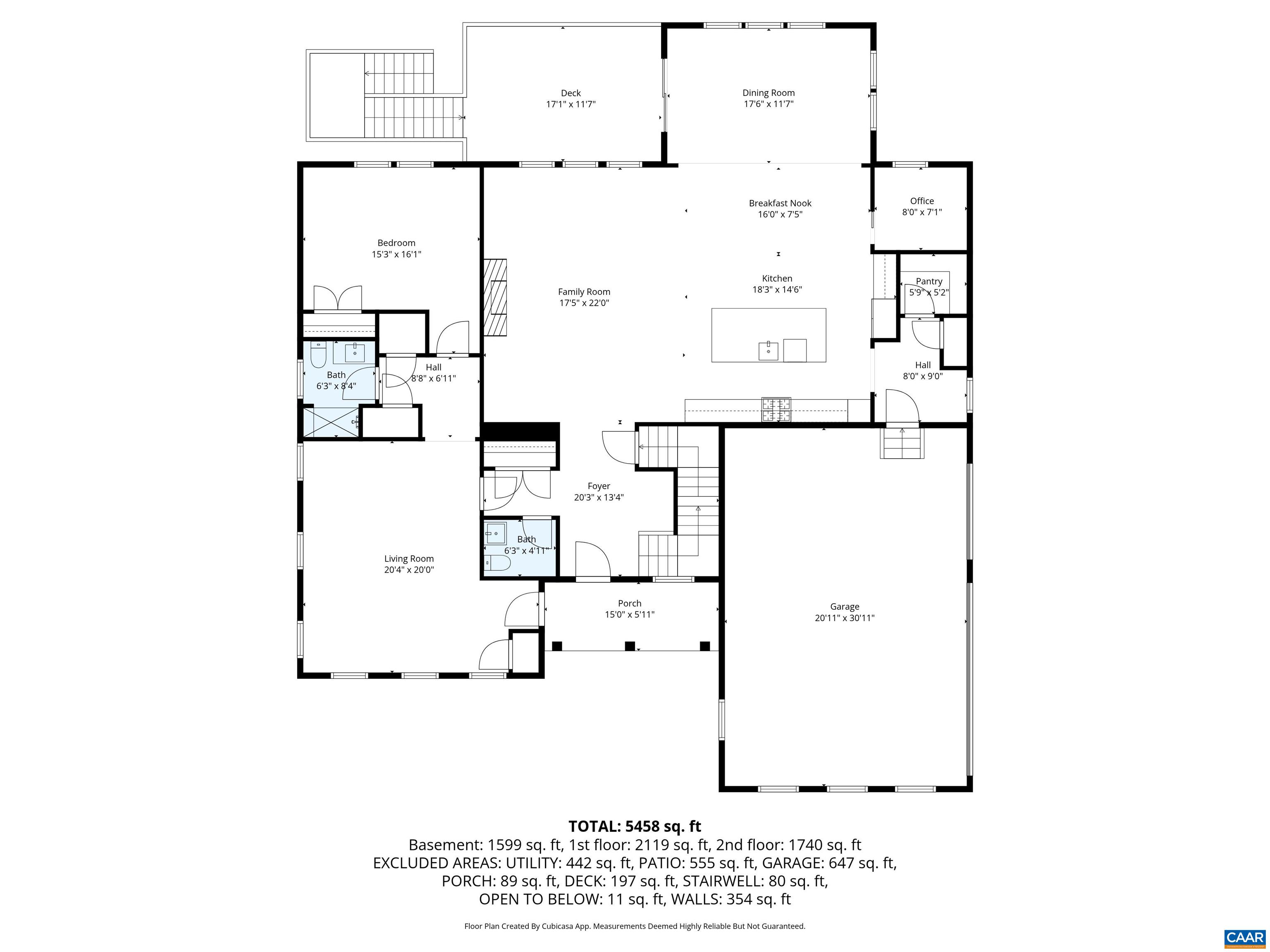 2218 WATERSIDE WY, KESWICK, Virginia 22947, 4 Bedrooms Bedrooms, ,4 BathroomsBathrooms,Residential,2218 WATERSIDE WY,675665 MLS # 675665