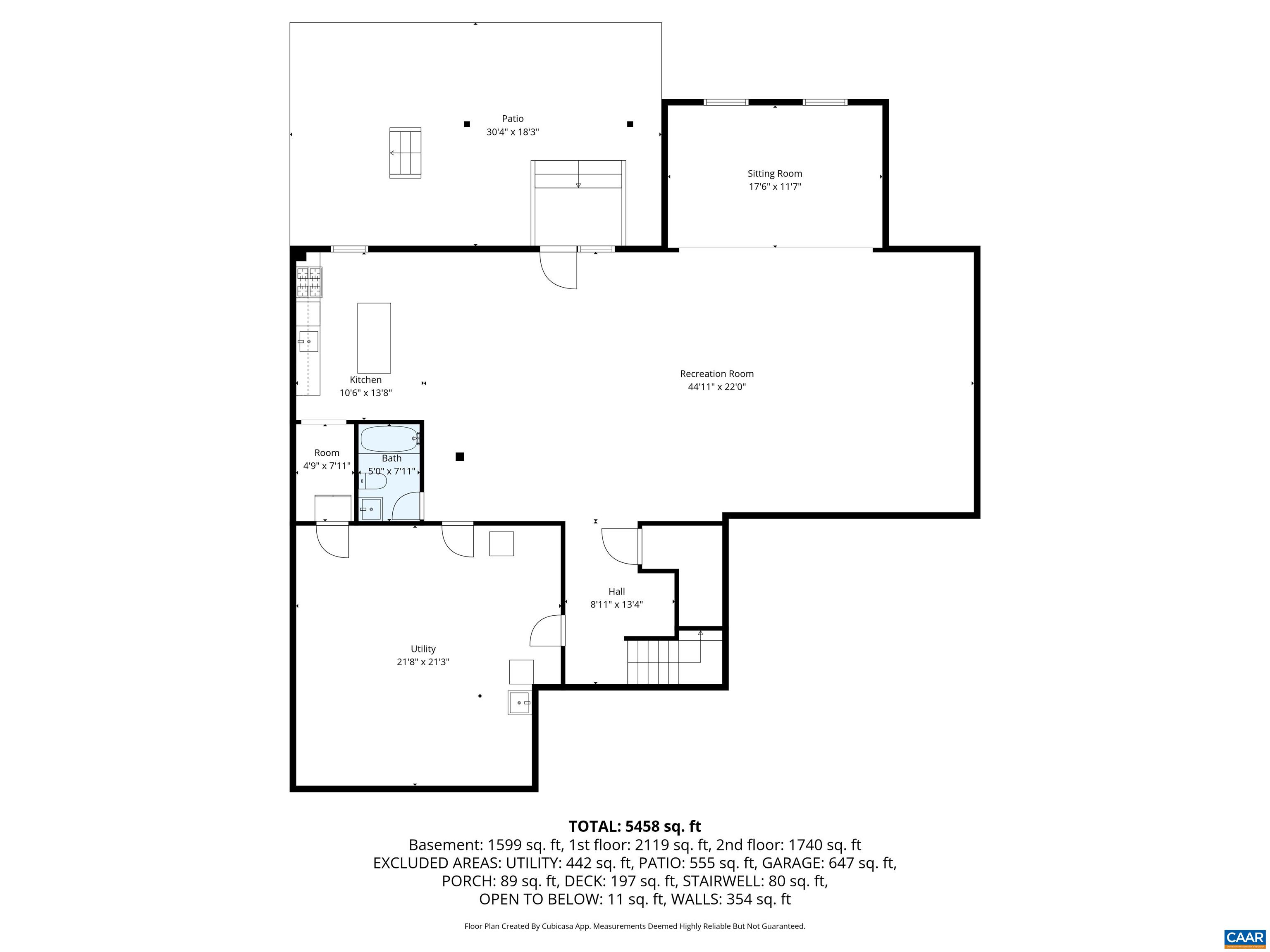 2218 WATERSIDE WY, KESWICK, Virginia 22947, 4 Bedrooms Bedrooms, ,4 BathroomsBathrooms,Residential,2218 WATERSIDE WY,675665 MLS # 675665