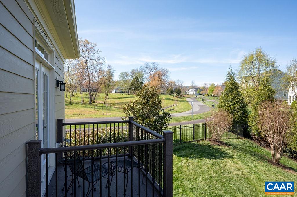 Primary bedroom has a separate, private deck.