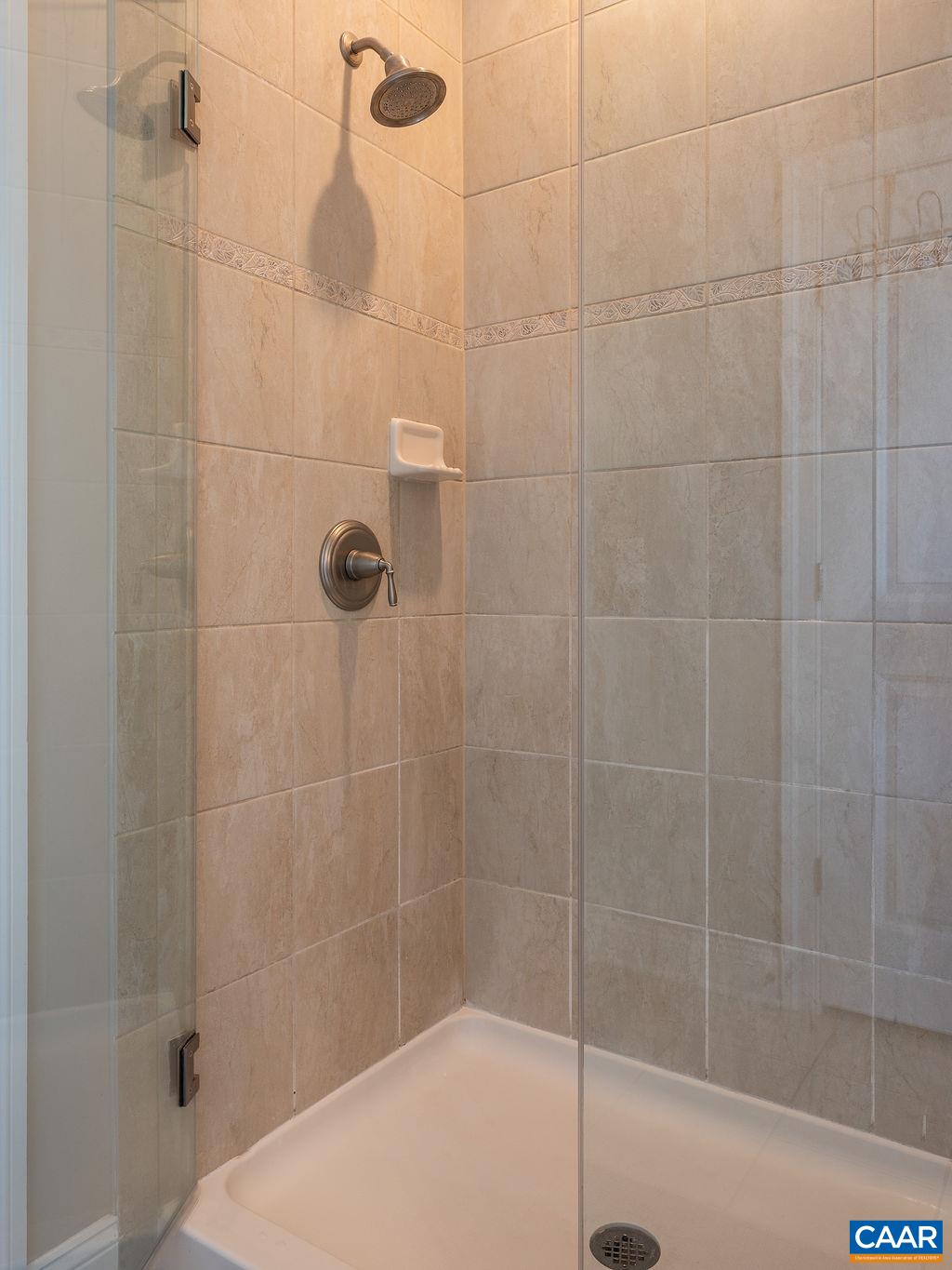 a separate shower...