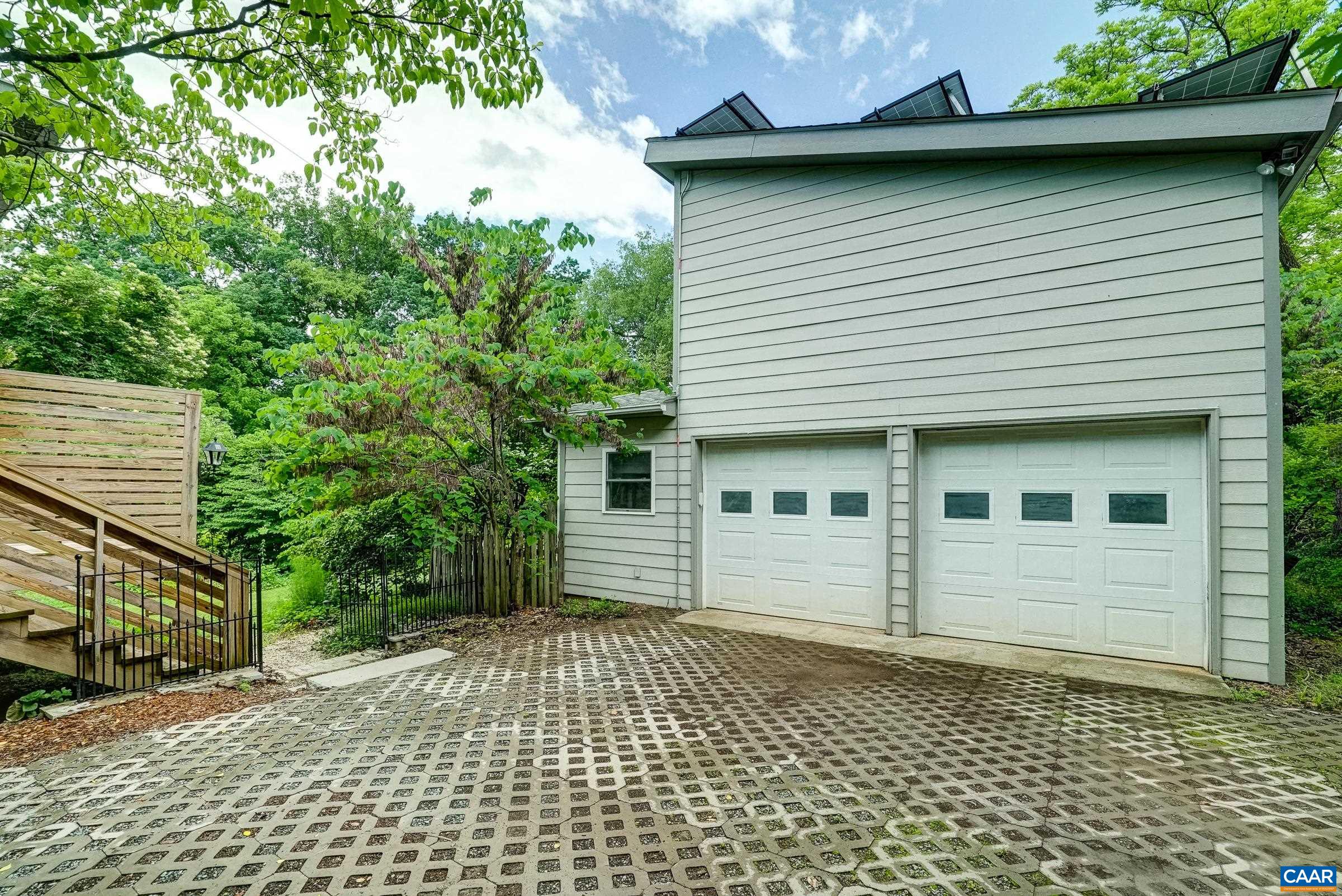 Detached two car garage