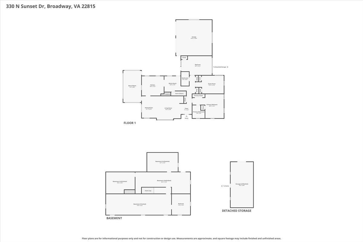 330 N SUNSET DR, BROADWAY, Virginia 22815, 3 Bedrooms Bedrooms, ,2 BathroomsBathrooms,Residential,330 N SUNSET DR,675988 MLS # 675988