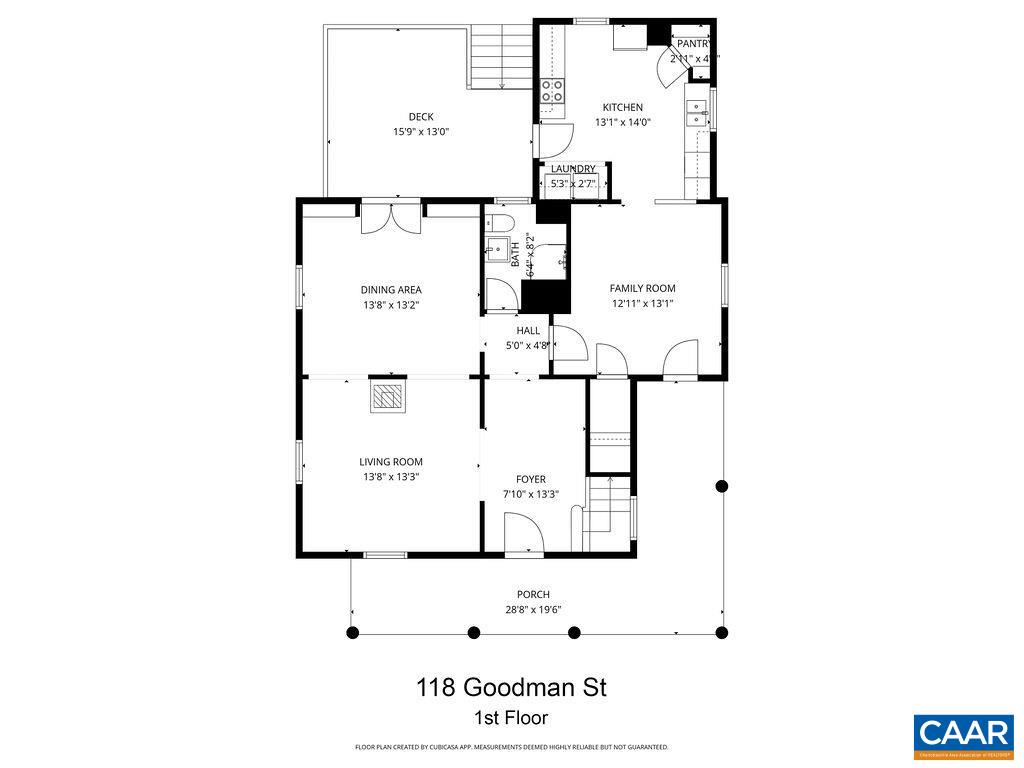 118 GOODMAN ST, CHARLOTTESVILLE, Virginia 22902, 4 Bedrooms Bedrooms, ,3 BathroomsBathrooms,Residential,118 GOODMAN ST,675998 MLS # 675998