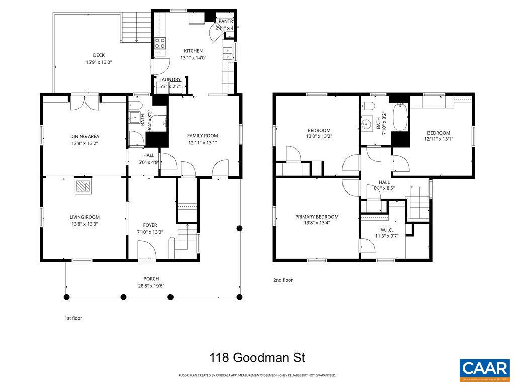 118 GOODMAN ST, CHARLOTTESVILLE, Virginia 22902, 4 Bedrooms Bedrooms, ,3 BathroomsBathrooms,Residential,118 GOODMAN ST,675998 MLS # 675998