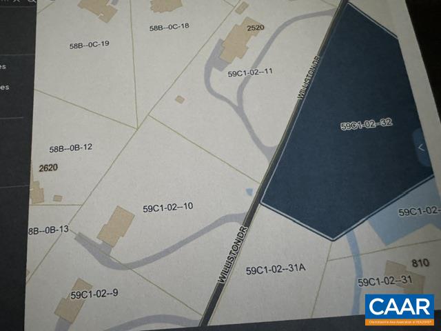 2507 WILLISTON DR, CHARLOTTESVILLE, Virginia 22901, ,Land,2507 WILLISTON DR,676093 MLS # 676093