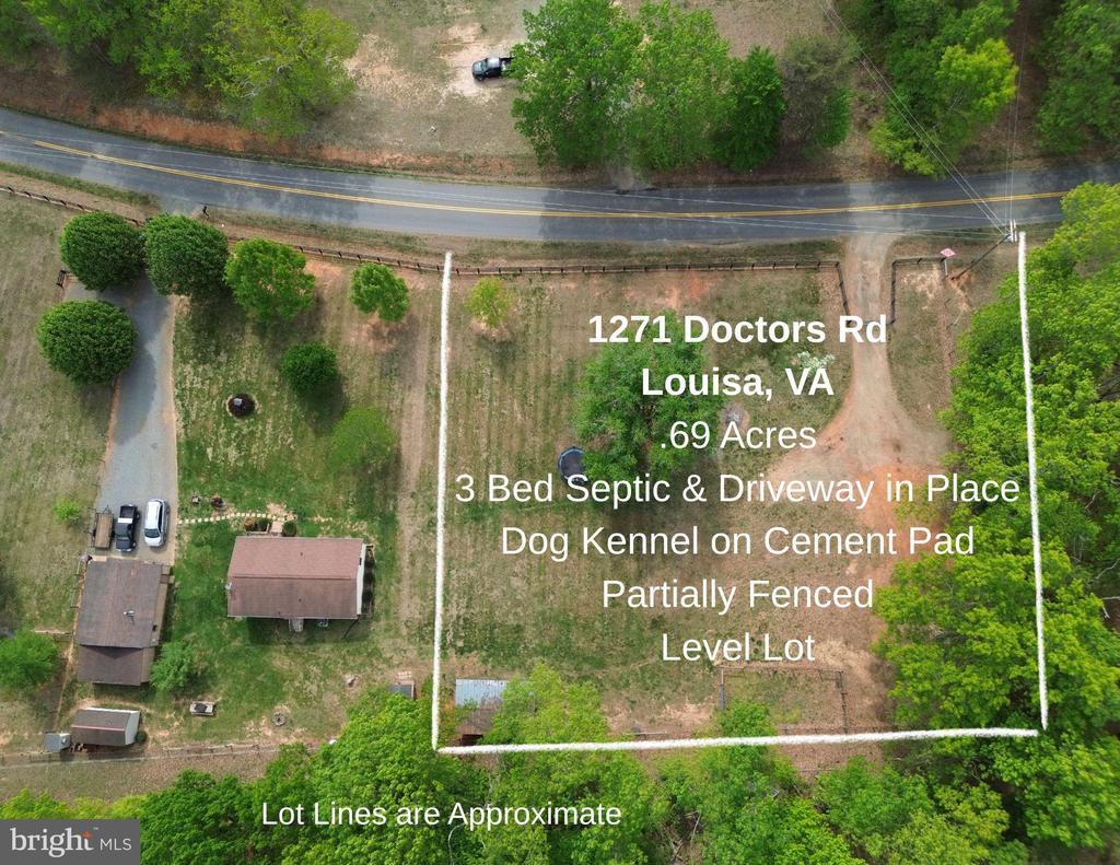 1271 DOCTORS RD, LOUISA, Virginia 23093, ,Land,1271 DOCTORS RD,VALA2009680 MLS # VALA2009680