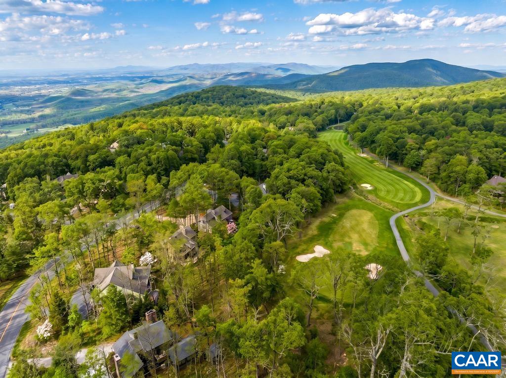 Overlooking Wintergreen’s Scenic Devil's Knob Golf Course from the 7th Hole