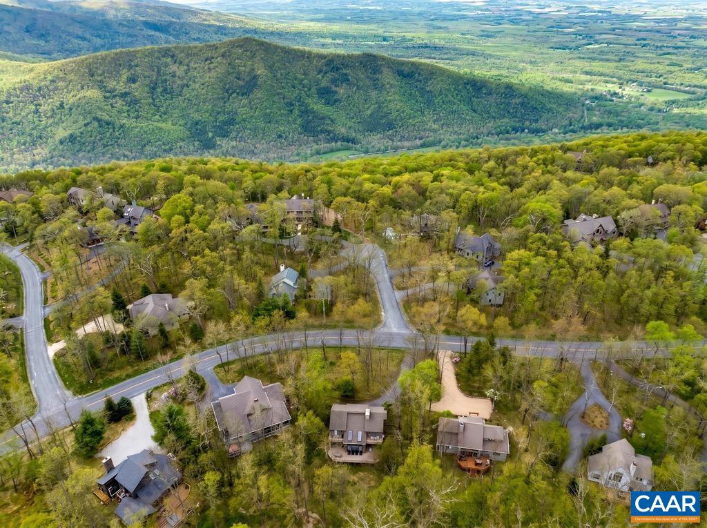 Nestled on top of the Blue Ridge Mountains