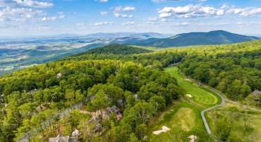 Overlooking Wintergreen’s Scenic Devil's Knob Golf Course from the 7th Hole