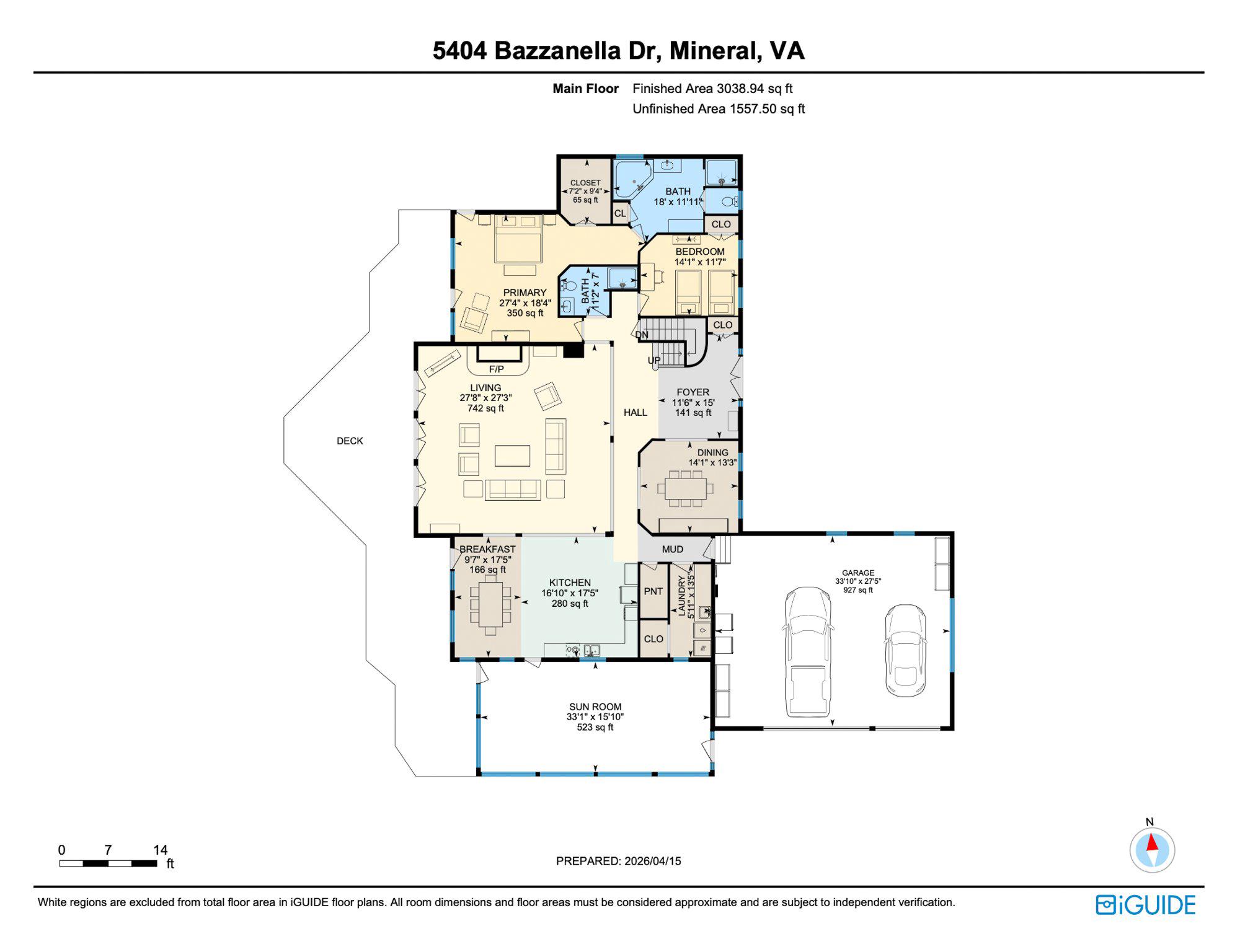 5404 BAZZANELLA DR, MINERAL, Virginia 23117, 8 Bedrooms Bedrooms, ,8 BathroomsBathrooms,Residential,5404 BAZZANELLA DR,VASP2040620 MLS # VASP2040620