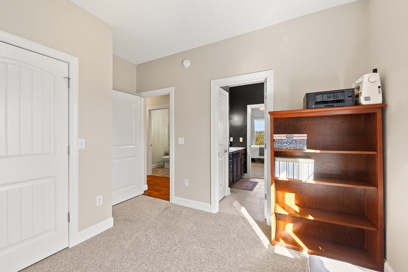 Bedroom #2 towards Jack and Jill Bathroom