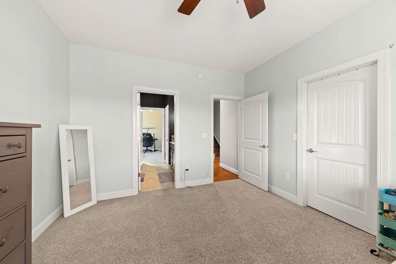 Bedroom #3 Towards Jack and Jill Bathroom & Walk-in Closet