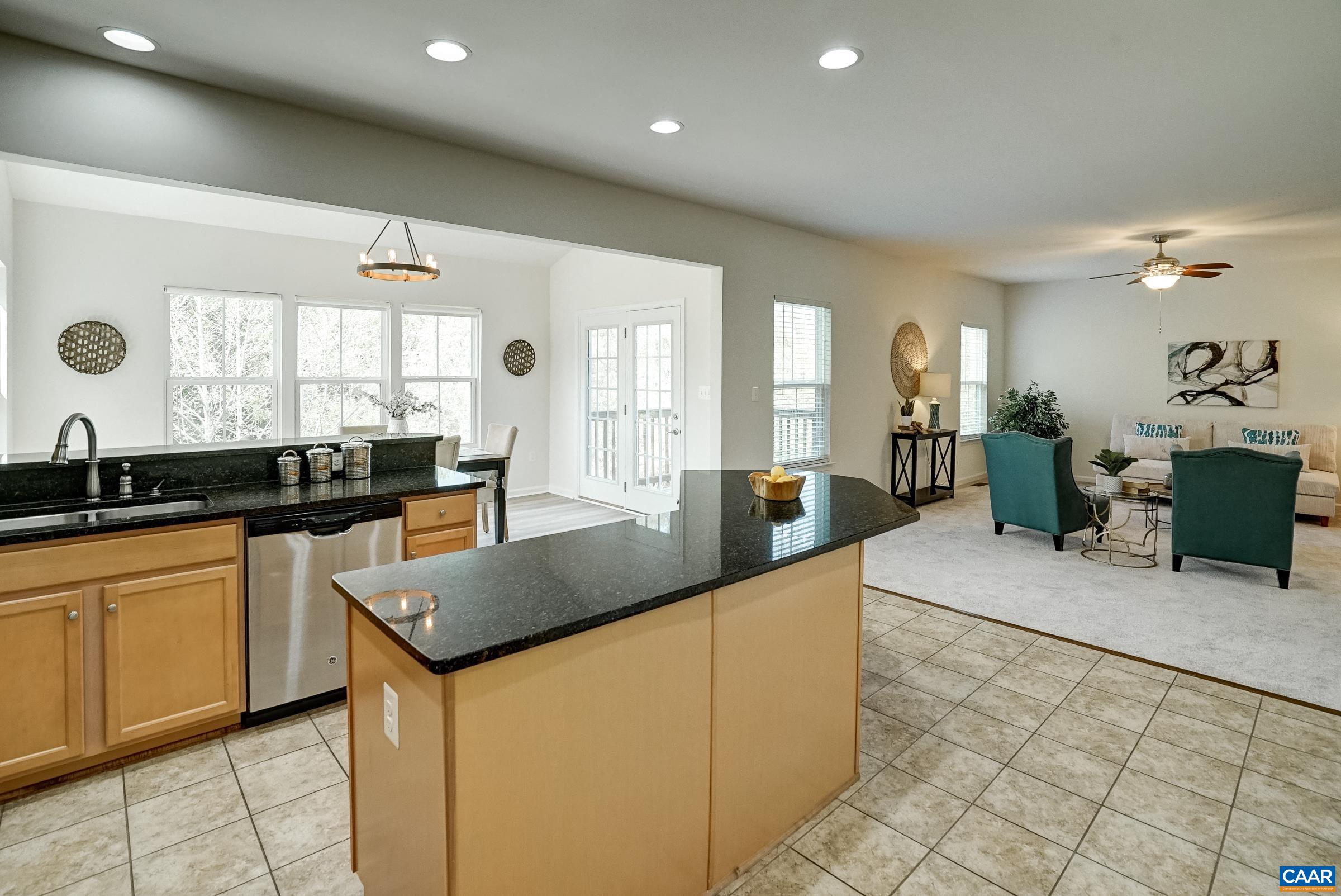 Stainless appliances.