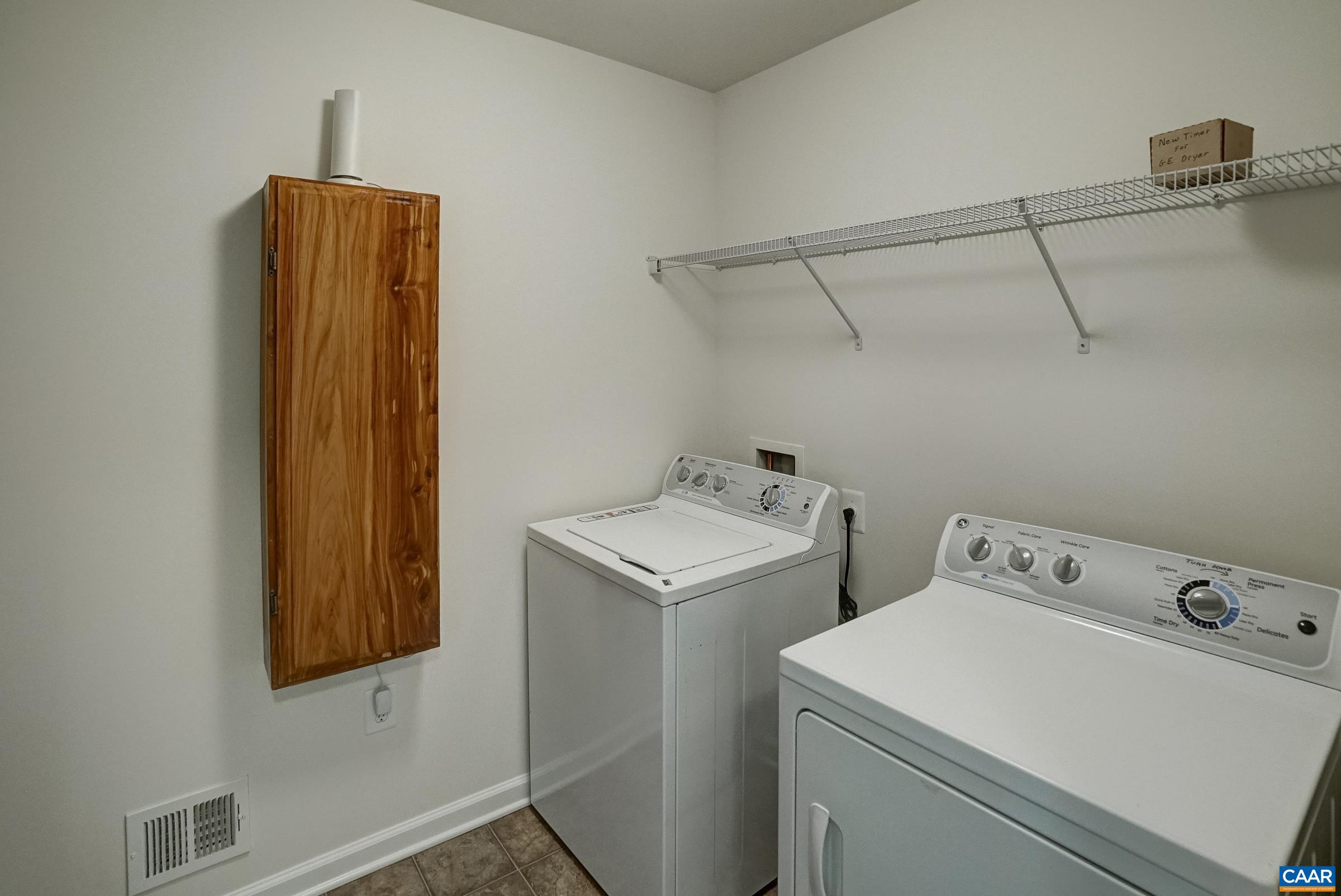Laundry room on the second floor.