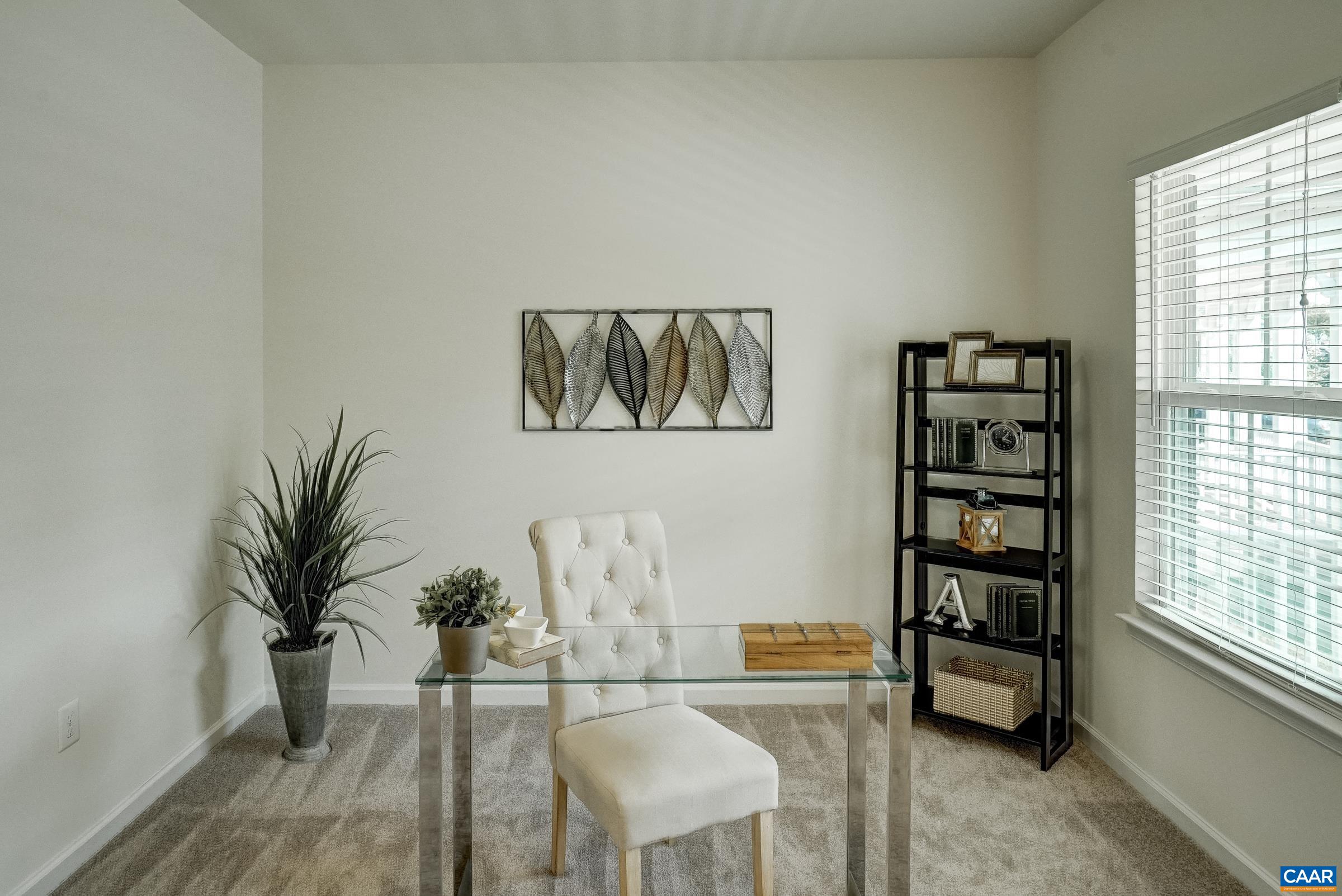 Flexible front room could be a formal living room, play room or home office.