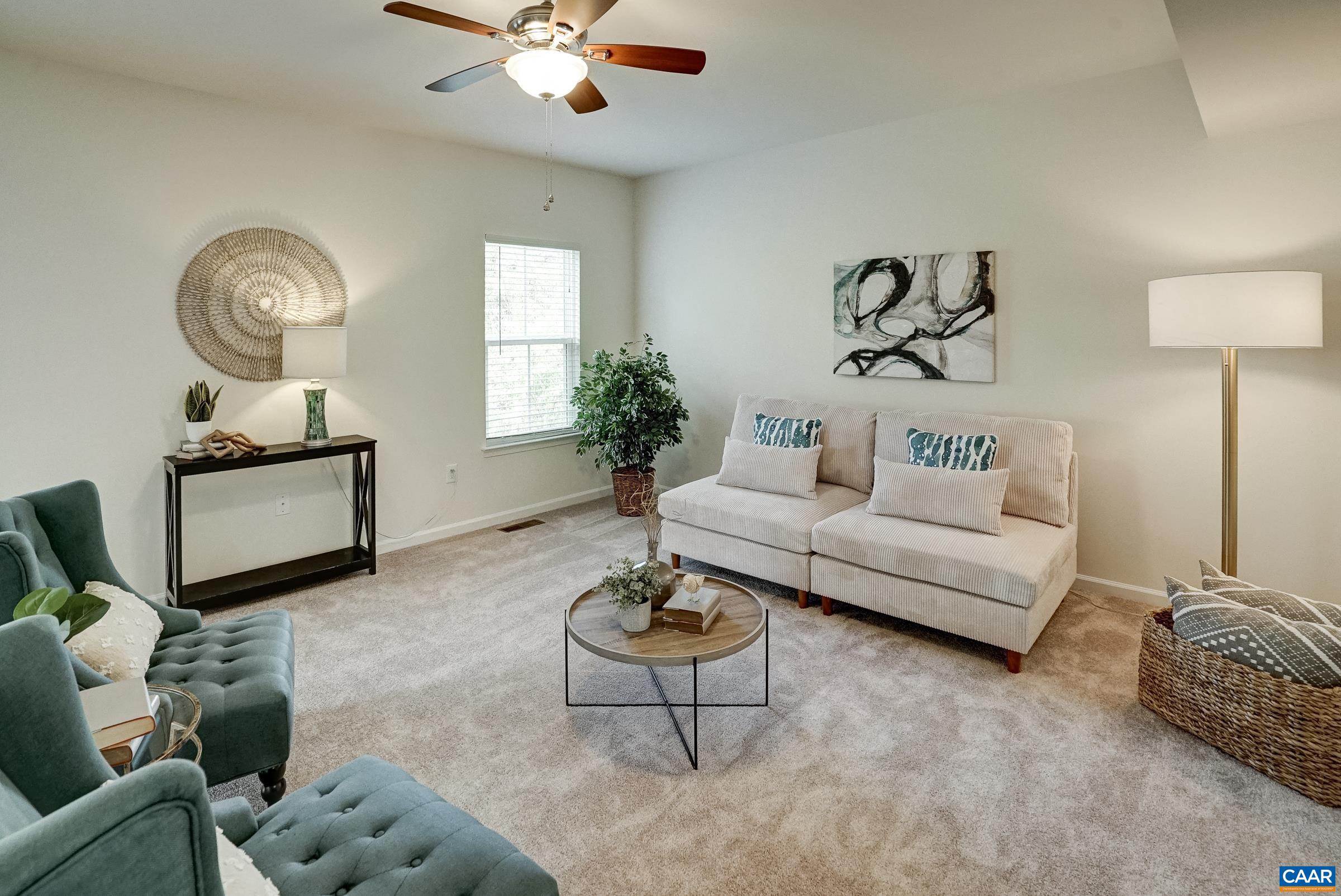 Great room opens to the kitchen for great flow!