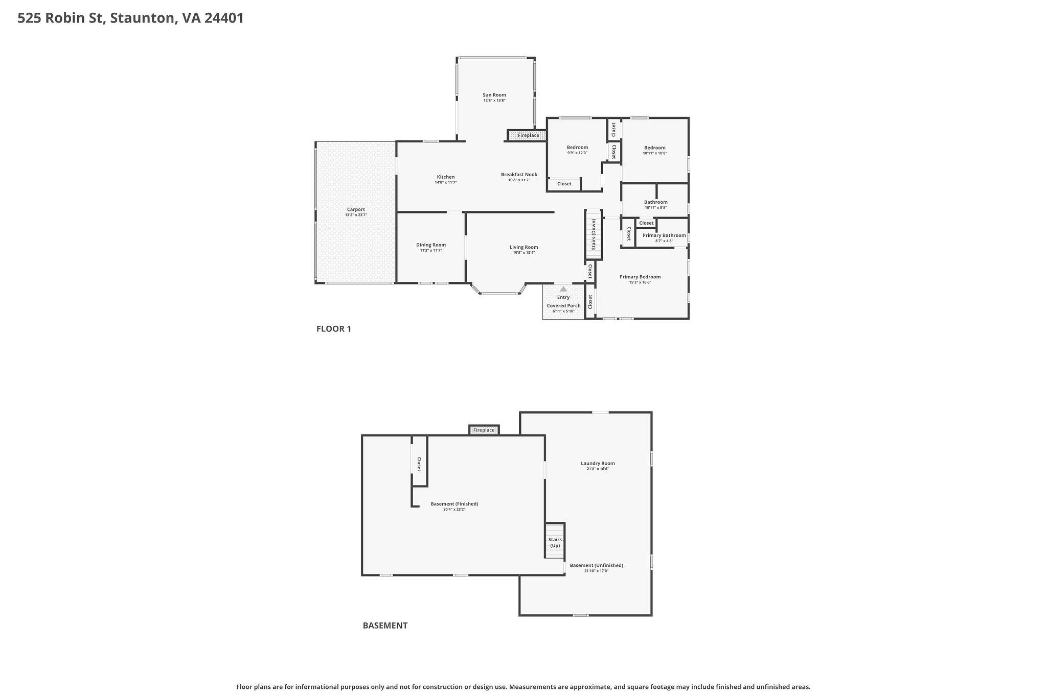525 ROBIN ST, STAUNTON, Virginia 24401, 3 Bedrooms Bedrooms, ,2 BathroomsBathrooms,Residential,525 ROBIN ST,676197 MLS # 676197