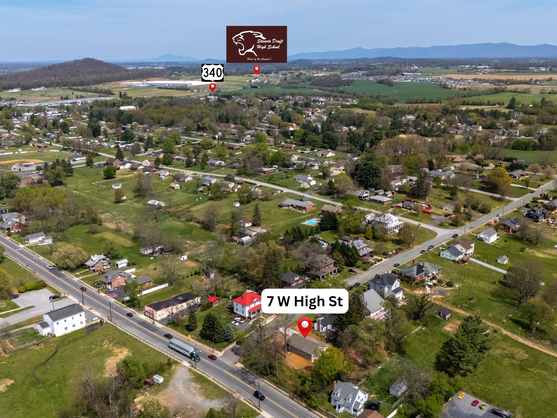 7 WEST HIGH ST, STUARTS DRAFT, Virginia 24477, 3 Bedrooms Bedrooms, ,2 BathroomsBathrooms,Residential,7 WEST HIGH ST,676243 MLS # 676243