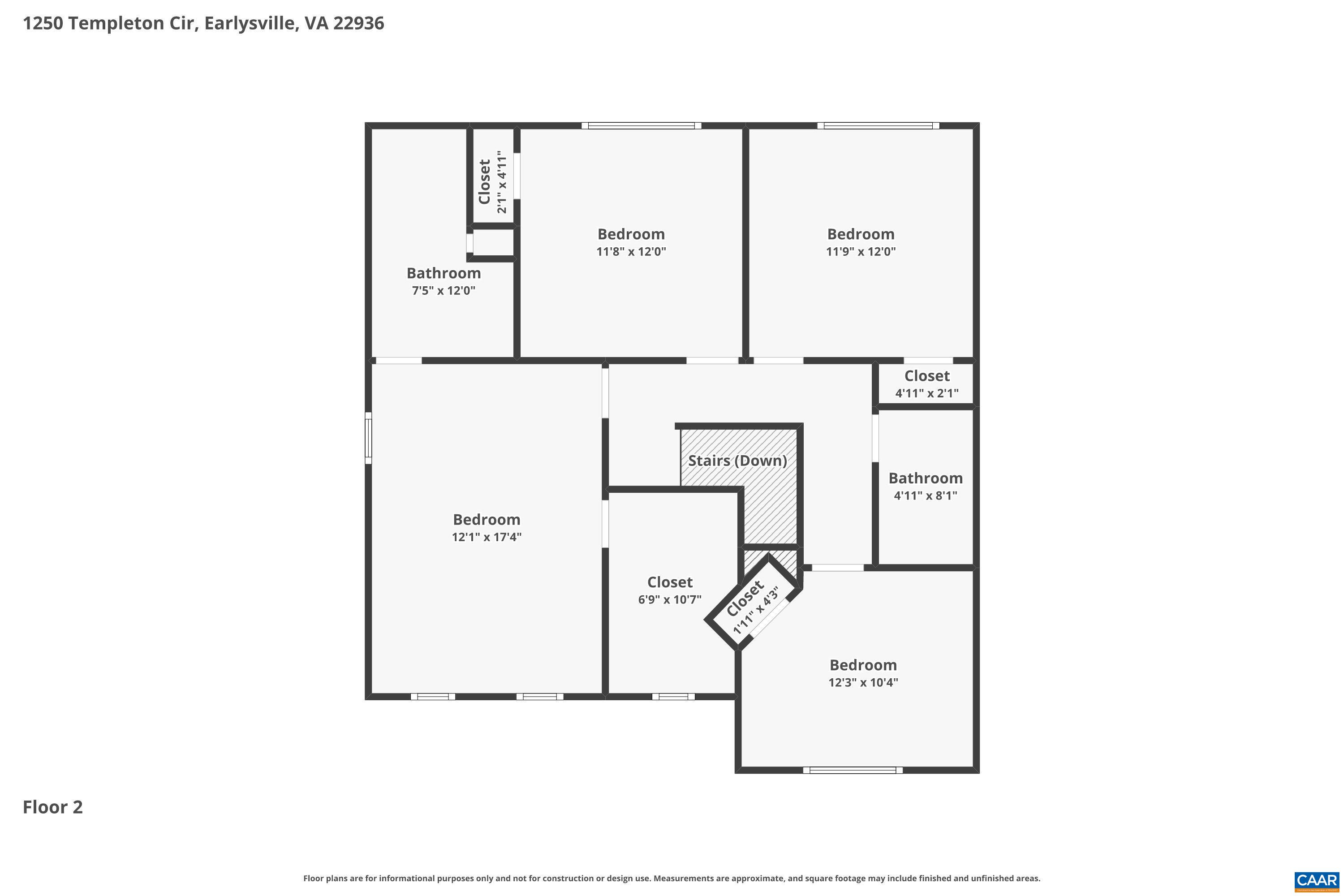 1250 TEMPLETON CIR, EARLYSVILLE, Virginia 22936, 6 Bedrooms Bedrooms, ,4 BathroomsBathrooms,Residential,1250 TEMPLETON CIR,676249 MLS # 676249