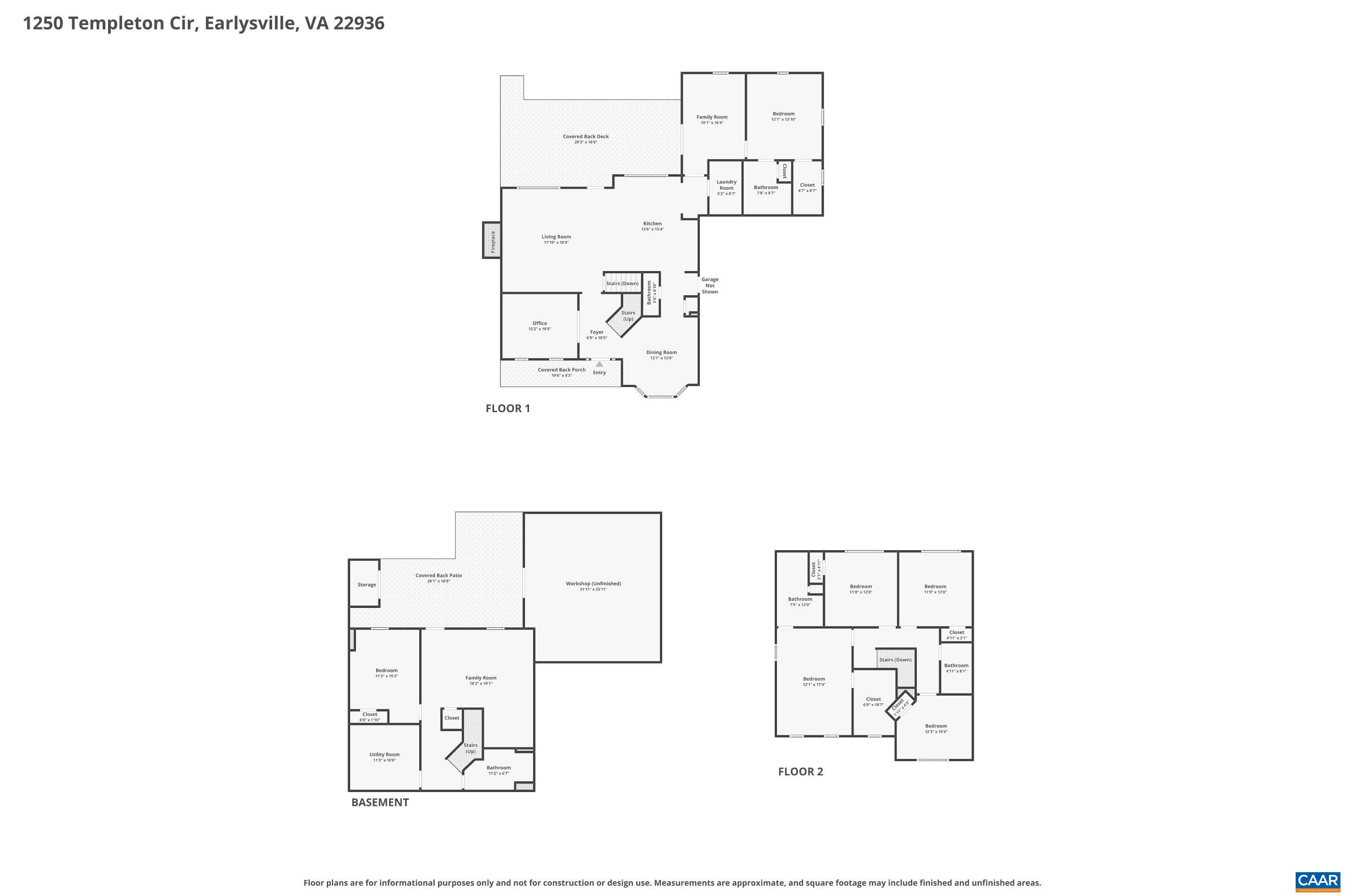 1250 TEMPLETON CIR, EARLYSVILLE, Virginia 22936, 6 Bedrooms Bedrooms, ,4 BathroomsBathrooms,Residential,1250 TEMPLETON CIR,676249 MLS # 676249