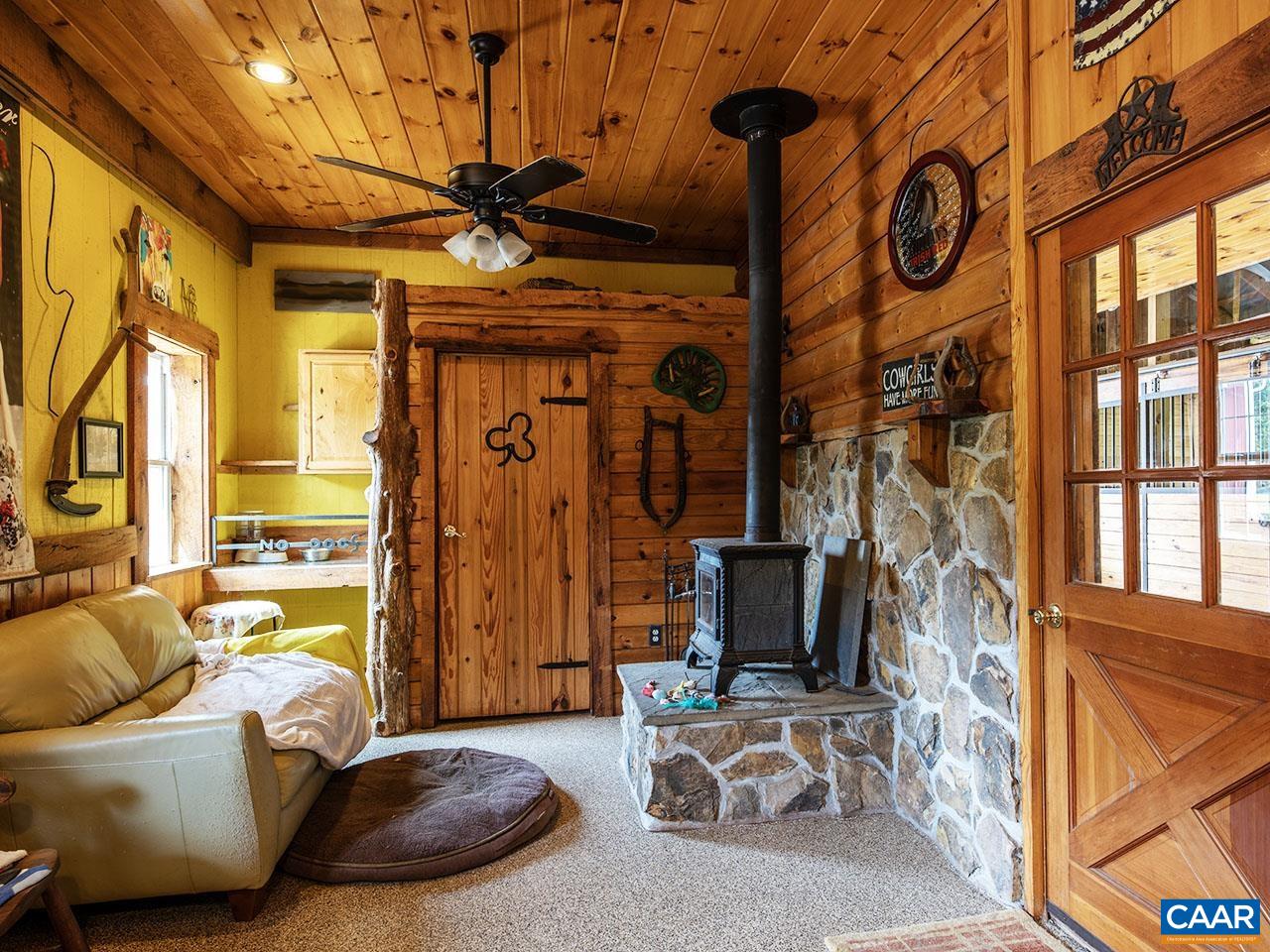 cozy with the woodstove