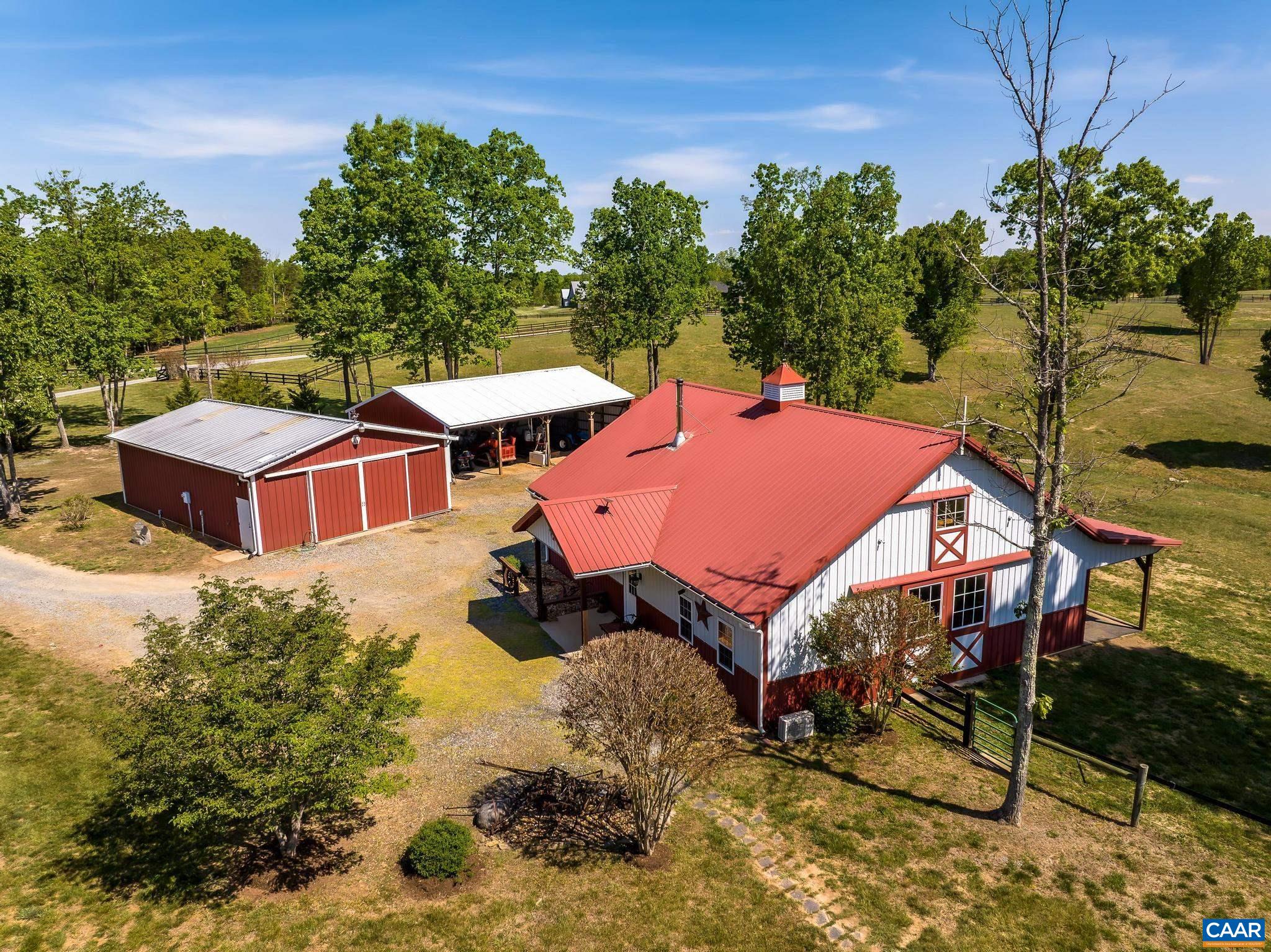 and four-bay equipment shed and four-bay equipment shed
