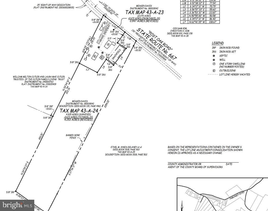 12272 POST OAK RD, SPOTSYLVANIA, Virginia 22551, ,Land,12272 POST OAK RD,VASP2041402 MLS # VASP2041402