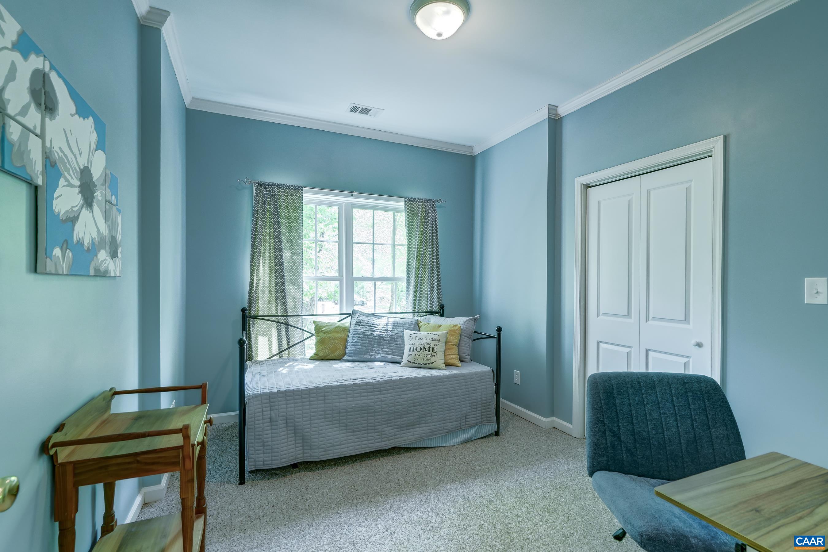 Bedroom 2 is great for guests or as a home office.