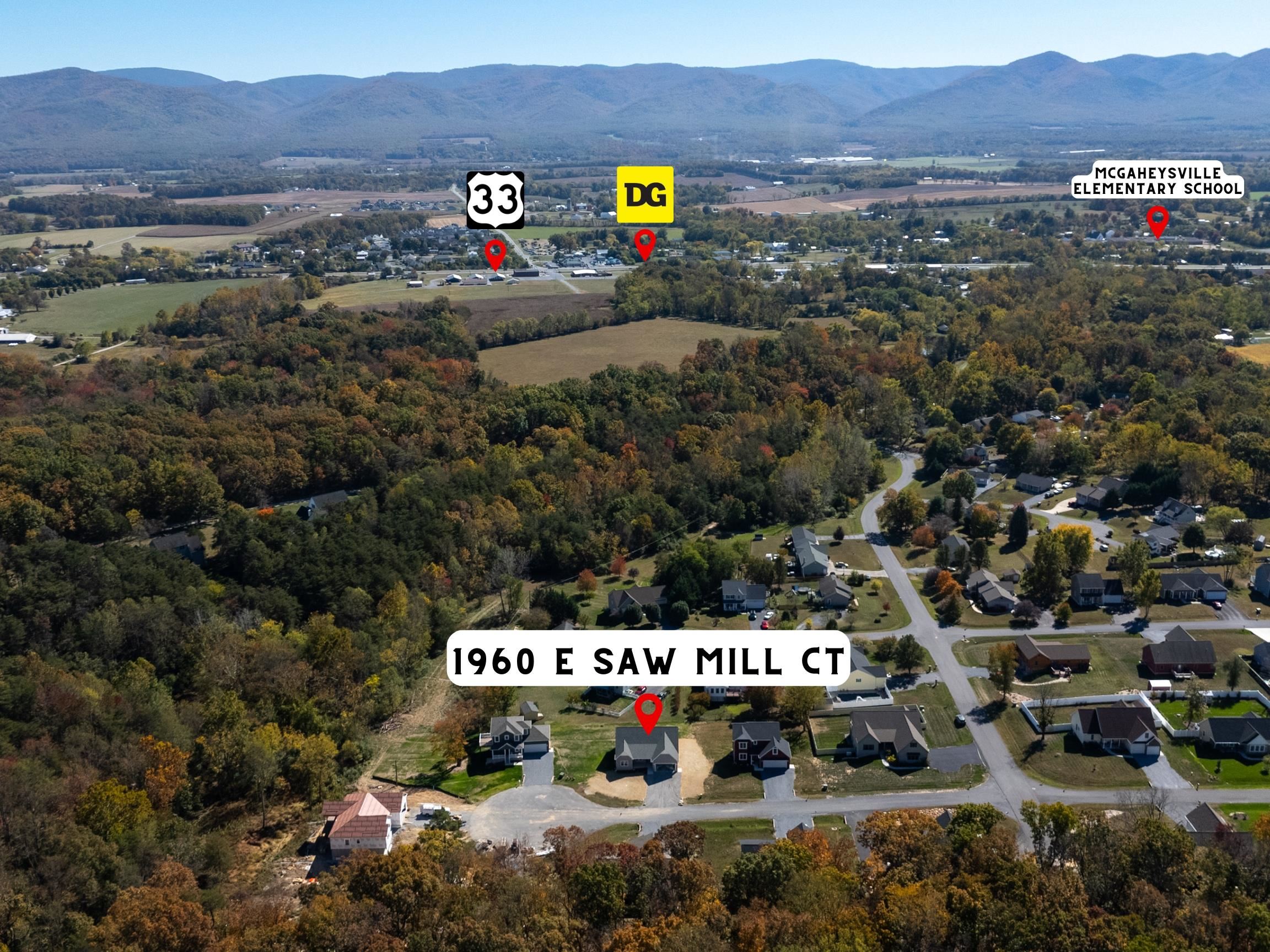 1960 E SAW MILL CT, MCGAHEYSVILLE, Virginia 22840, 3 Bedrooms Bedrooms, ,2 BathroomsBathrooms,Residential,1960 E SAW MILL CT,676458 MLS # 676458