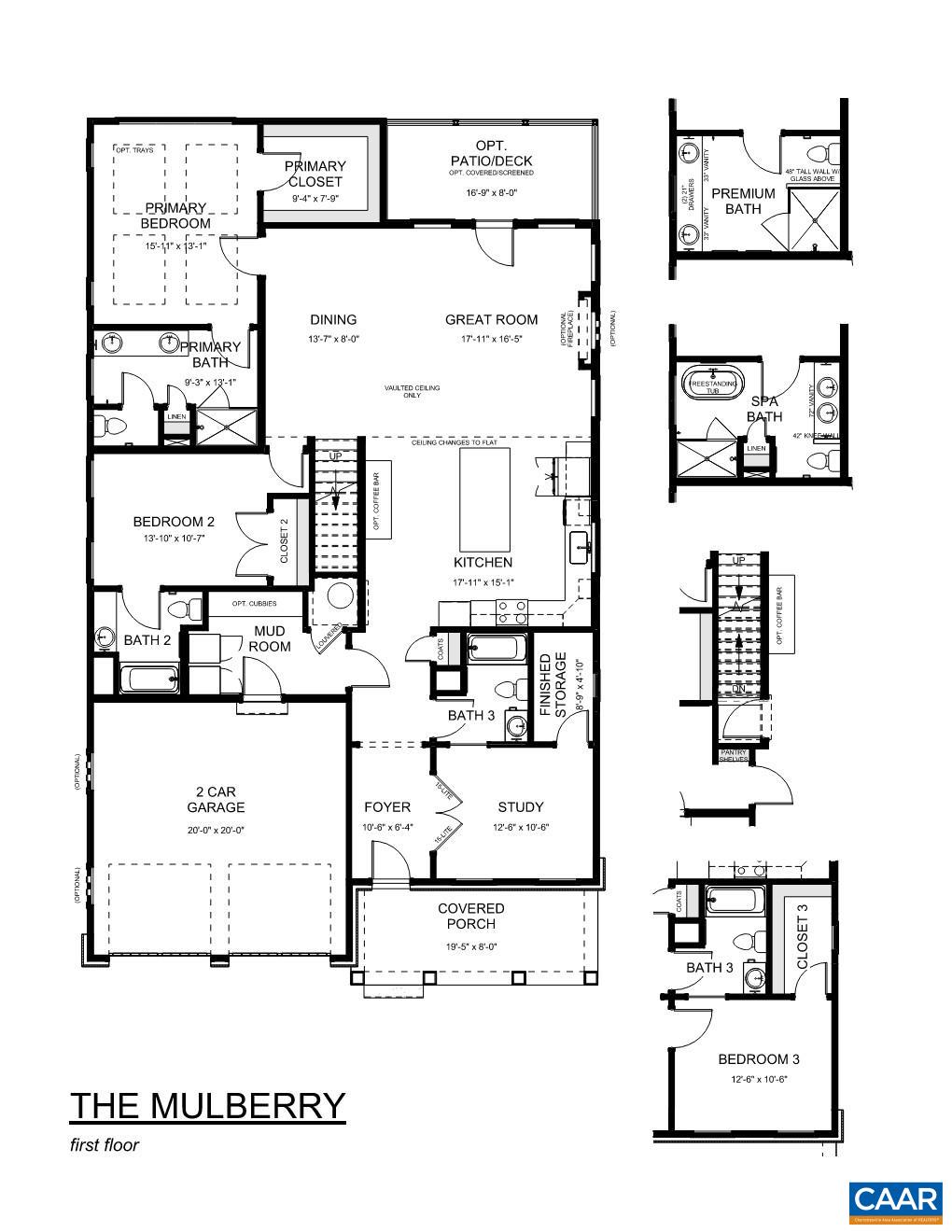 21D STEEP ROCK PL, CHARLOTTESVILLE, Virginia 22911, 4 Bedrooms Bedrooms, ,4 BathroomsBathrooms,Residential,The Mulberry,21D STEEP ROCK PL,676483 MLS # 676483