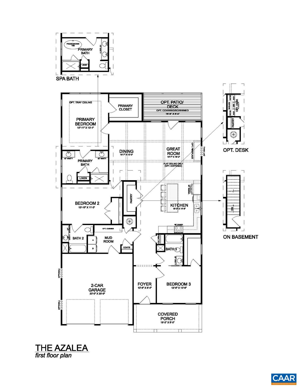21B STEEP ROCK PL, CHARLOTTESVILLE, Virginia 22911, 3 Bedrooms Bedrooms, ,3 BathroomsBathrooms,Residential,The Azalea,21B STEEP ROCK PL,676485 MLS # 676485