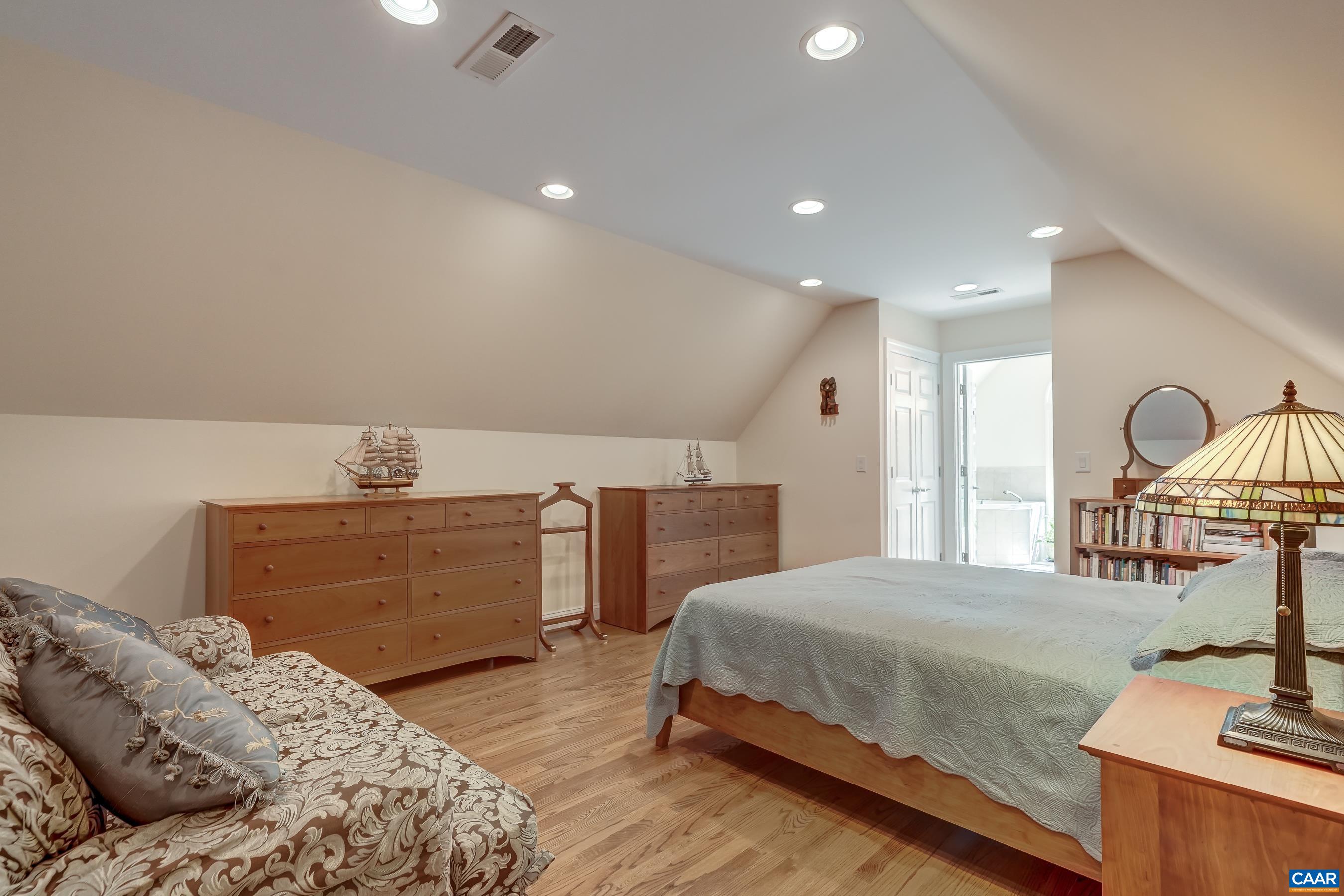 Second floor primary suite.