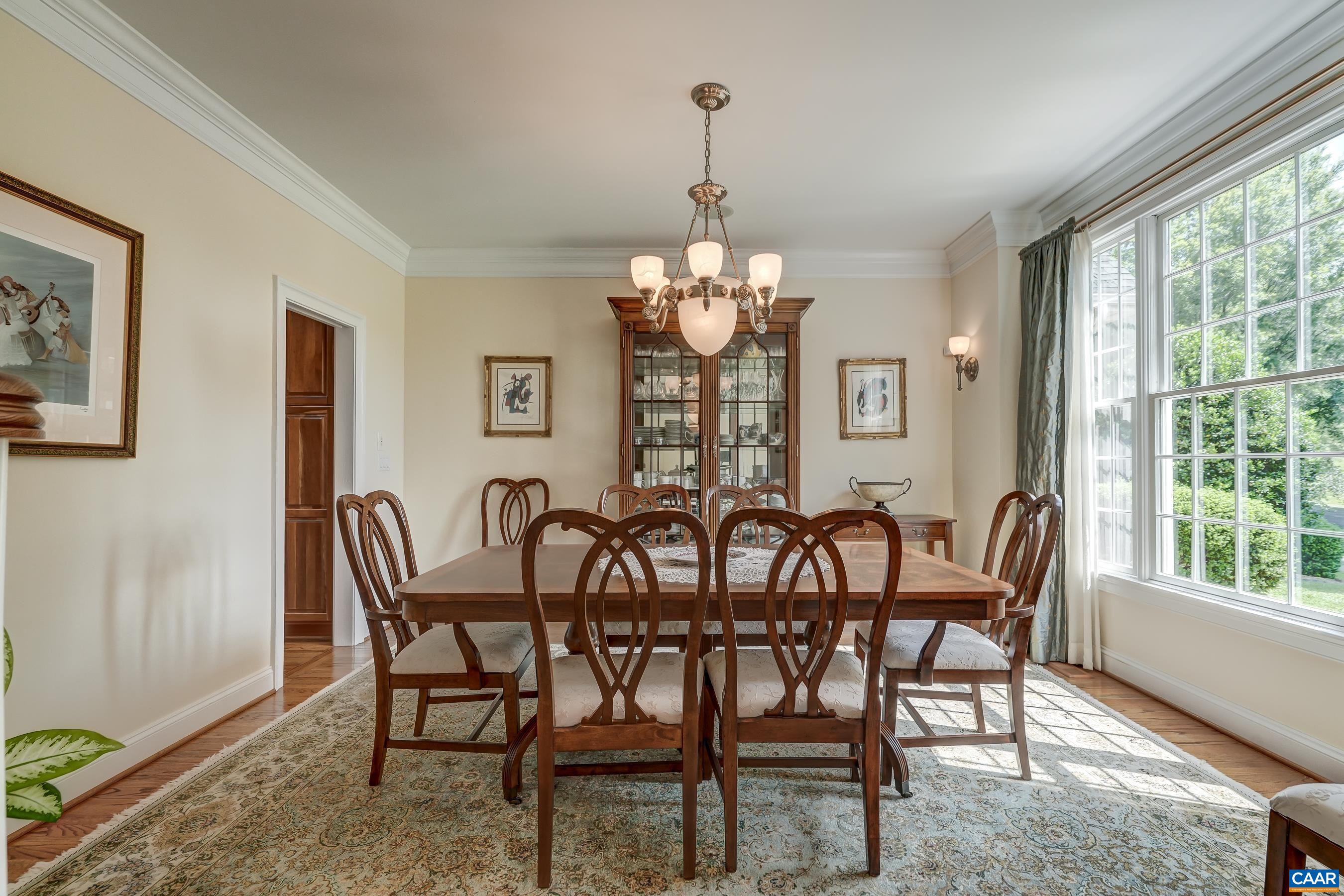 Formal dining room.