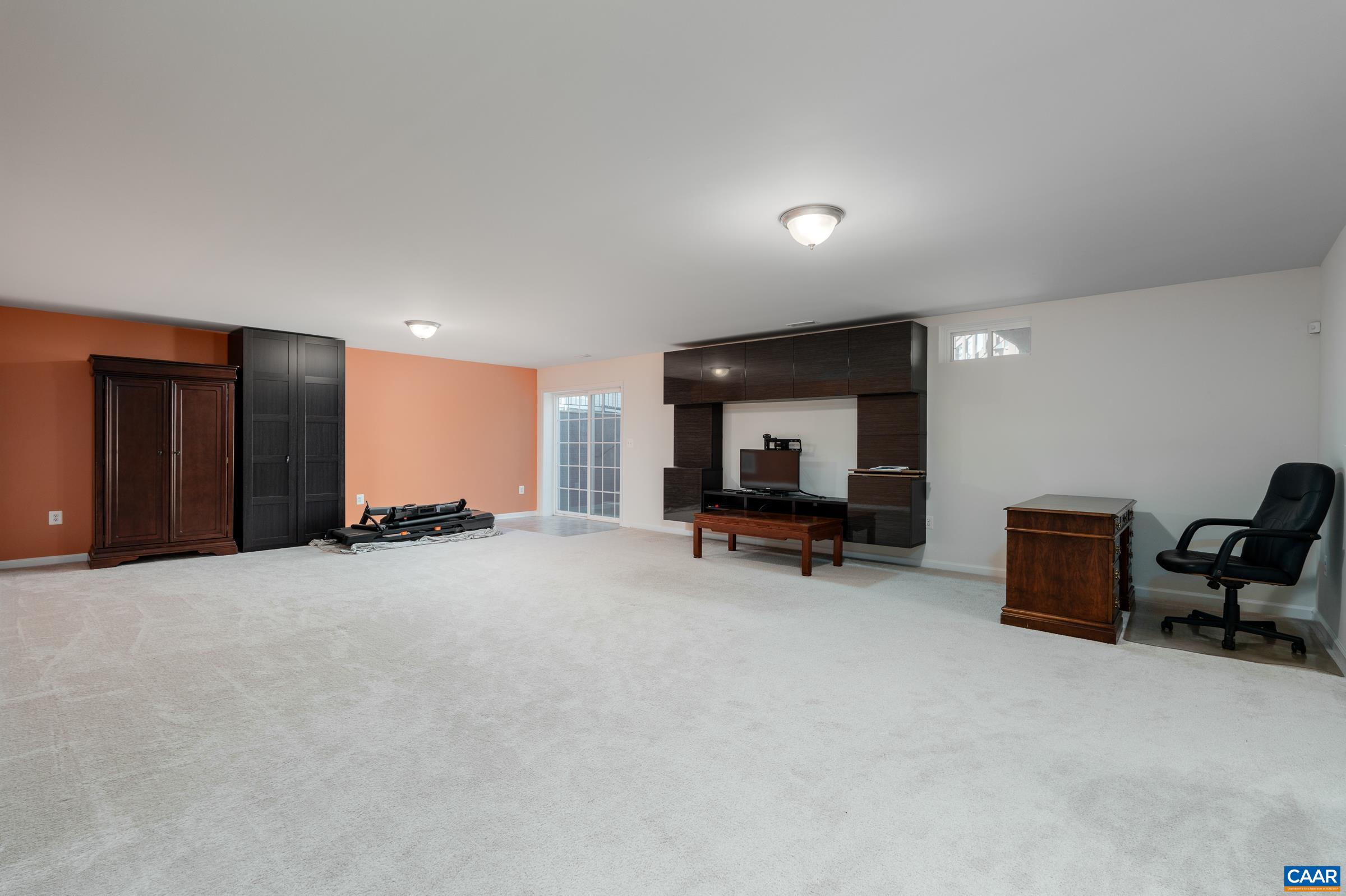 Huge bsmt Rec Room offers many options